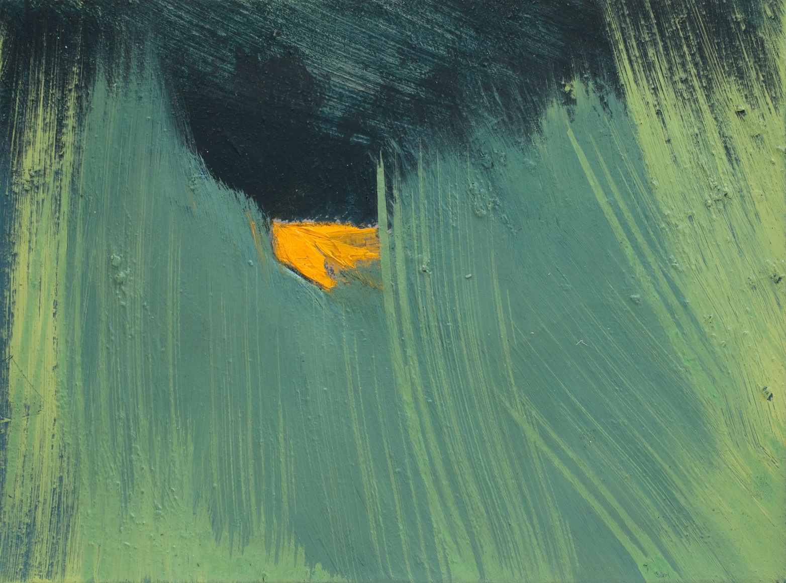 Untitled, 2018 Egg tempera and oil on paper