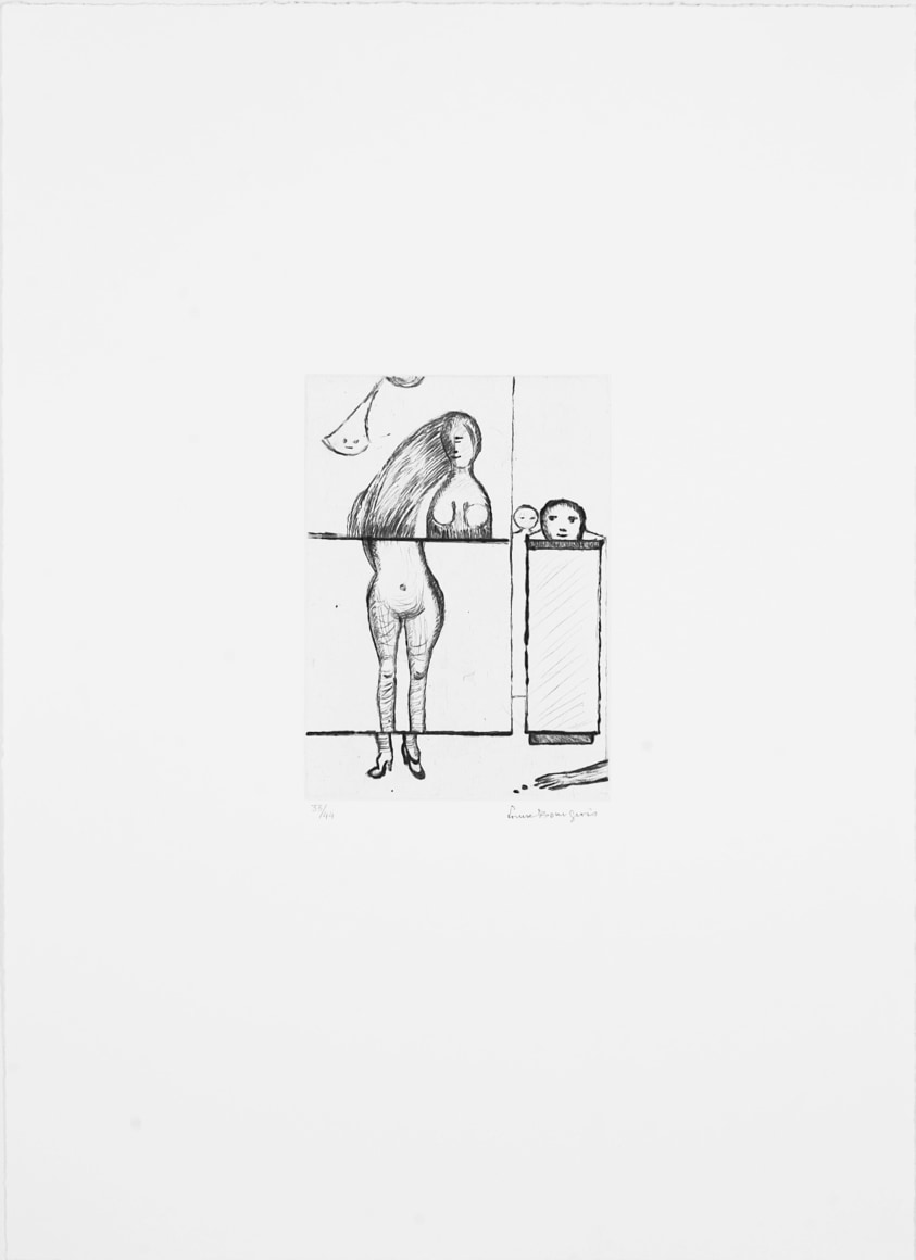 Dismemberment, 1994 Drypoint and roulette