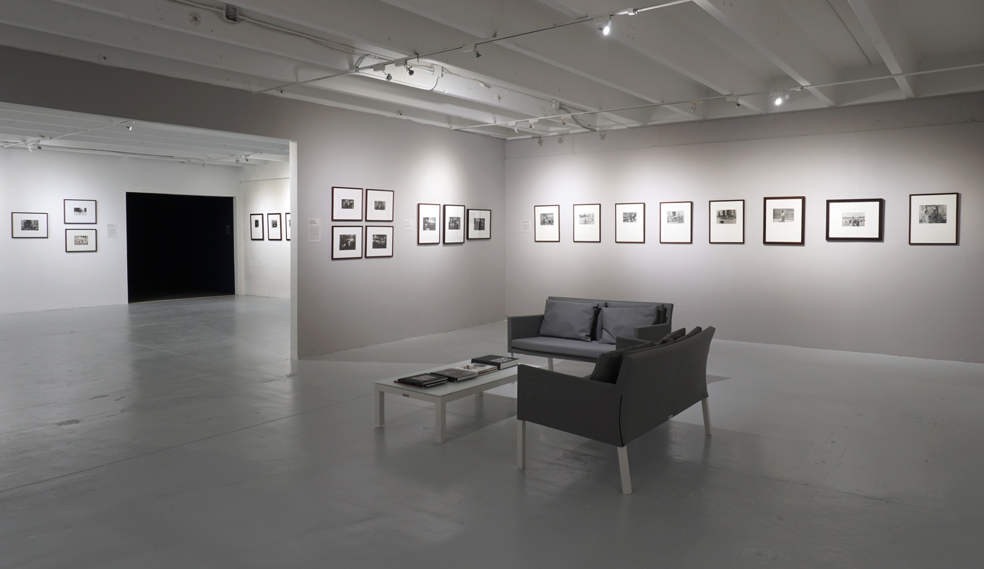 Installation view,&nbsp;Helen Levitt New York Street Photographer 1930s and 1940s,&nbsp;October 18, 2023 - April 27, 2024, The Margulies Collection at the Warehouse