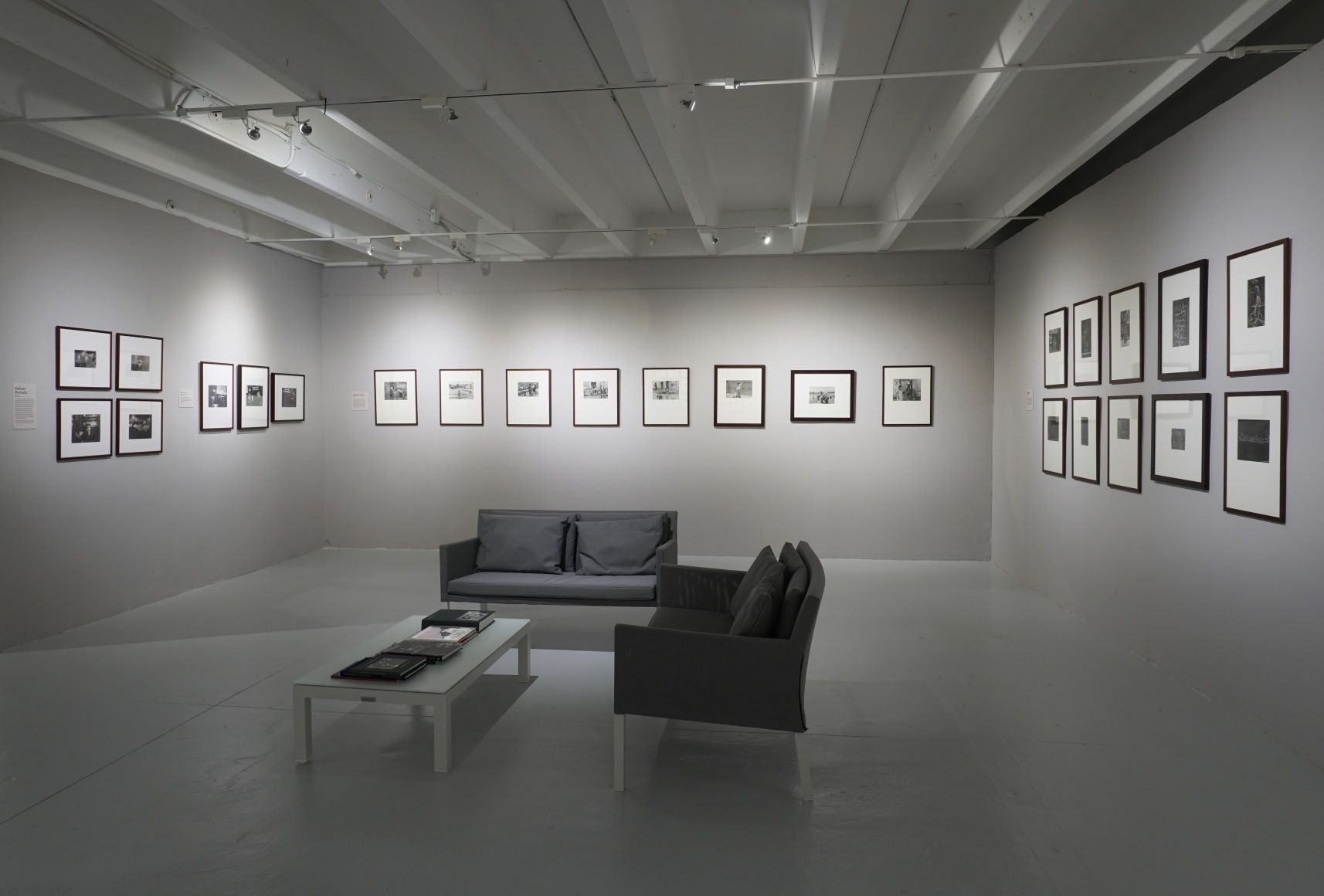 Installation view,&nbsp;Helen Levitt New York Street Photographer 1930s and 1940s,&nbsp;October 18, 2023 - April 27, 2024, The Margulies Collection at the Warehouse