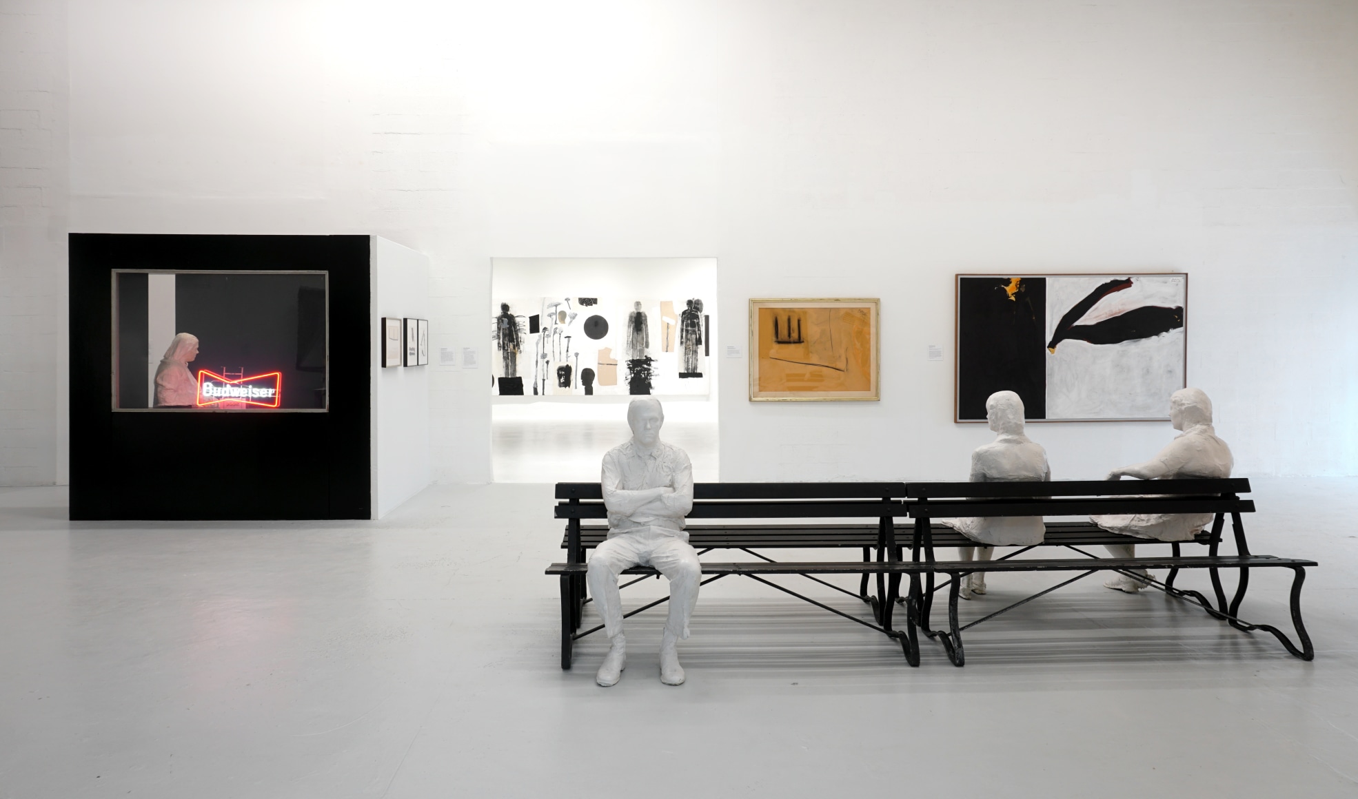 Installation view,&nbsp;Motherwell, Segal, Stella,&nbsp;October 18, 2023 - April 27, 2024, The Margulies Collection at the Warehouse