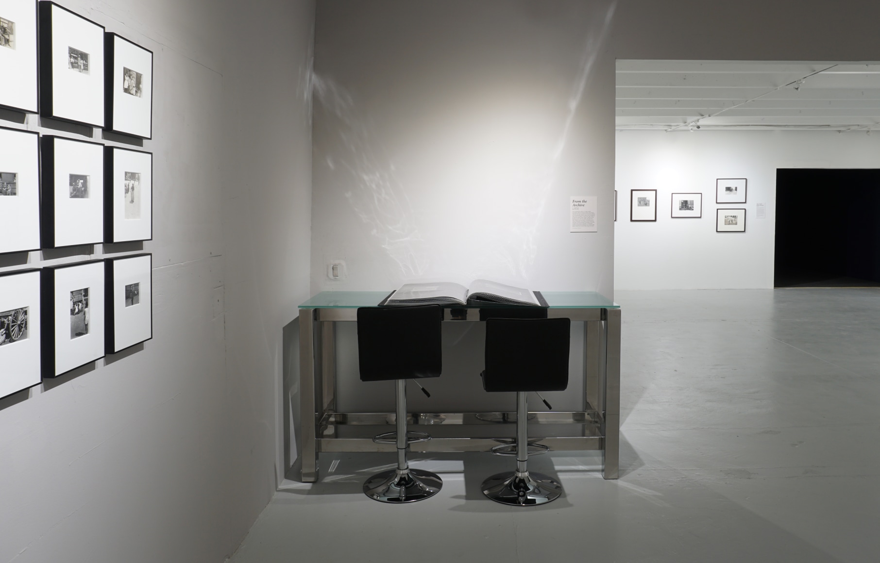 Installation view,&nbsp;Helen Levitt New York Street Photographer 1930s and 1940s,&nbsp;October 18, 2023 - April 27, 2024, The Margulies Collection at the Warehouse