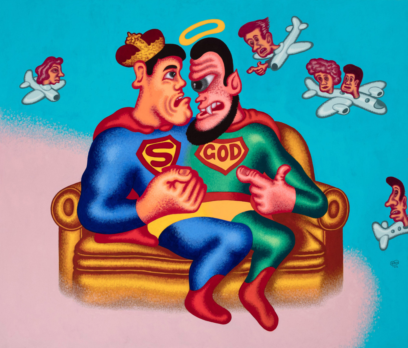 PETER SAUL - New Work - Exhibitions - Michael Werner Gallery, New York ...