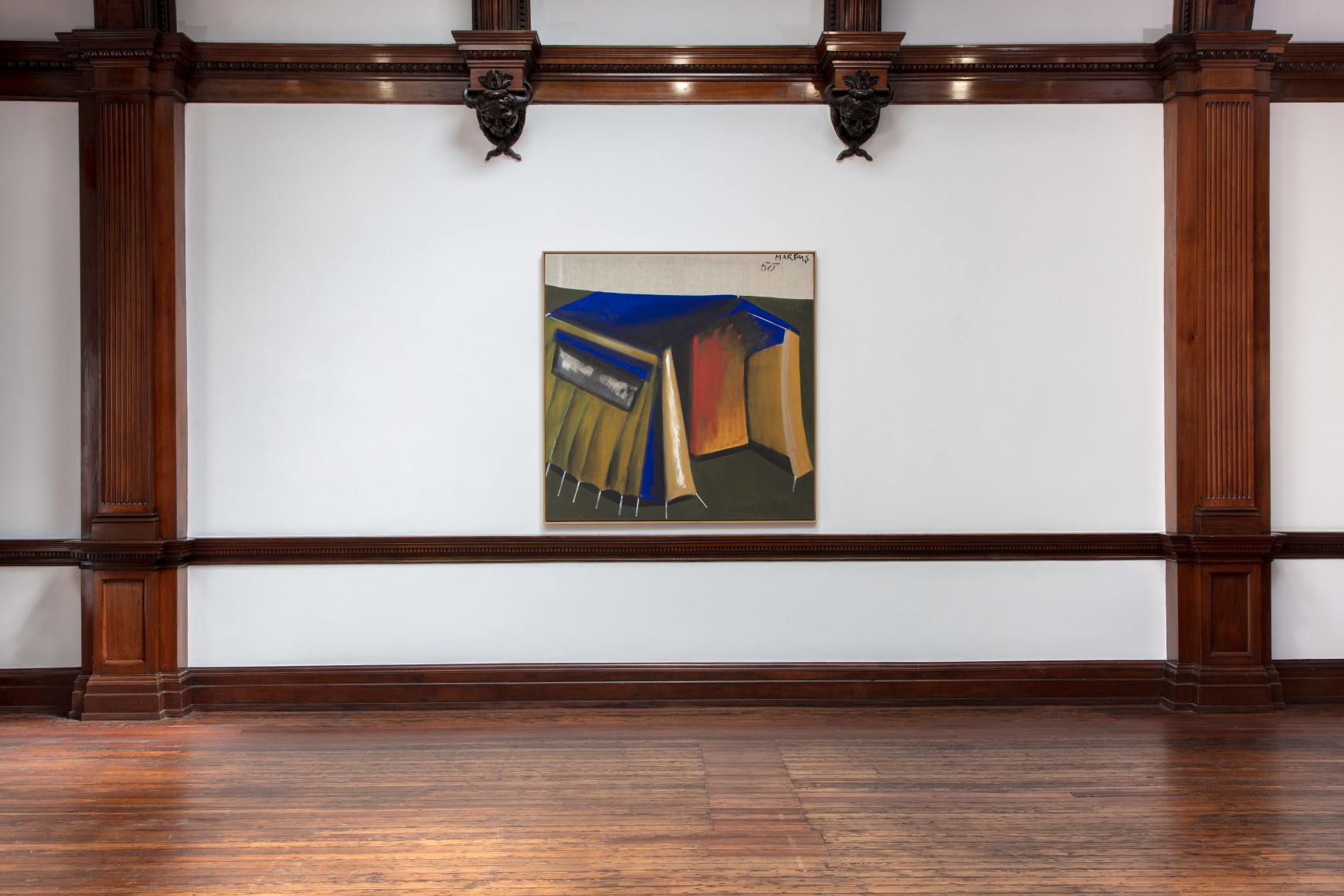MARKUS L&Uuml;PERTZ, Tent Paintings, 1965, London, 2018, Installation Image 8