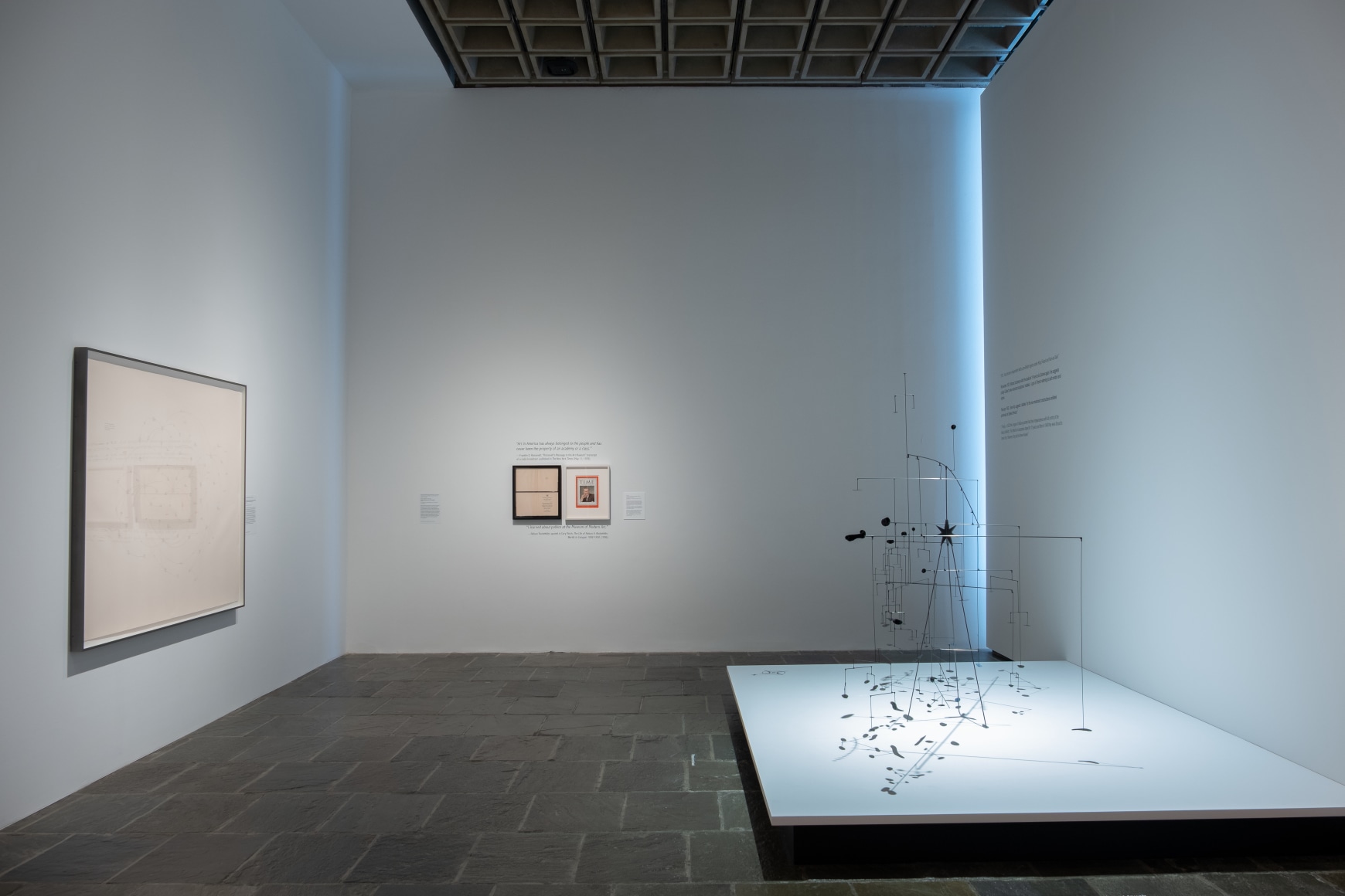 Alessandro Balteo-Yazbeck, Installation view at Everything Is Connected: Art and Conspiracy