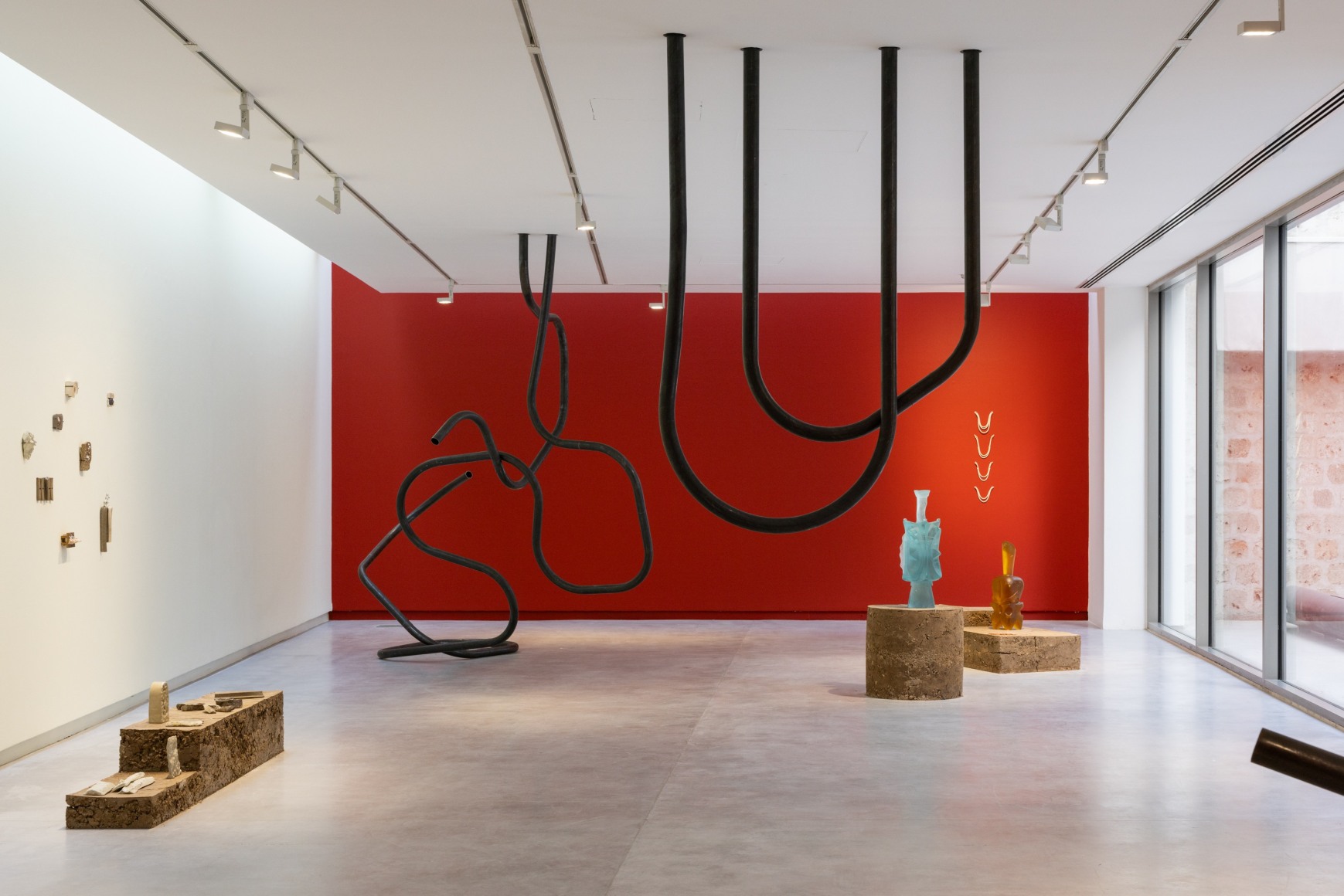 Rossella Biscotti, Various works From Saturated Salty Mud Stories, 2025, Commissioned by Sharjah Art Foundation and Castello di Rivoli Arte Contemporanea