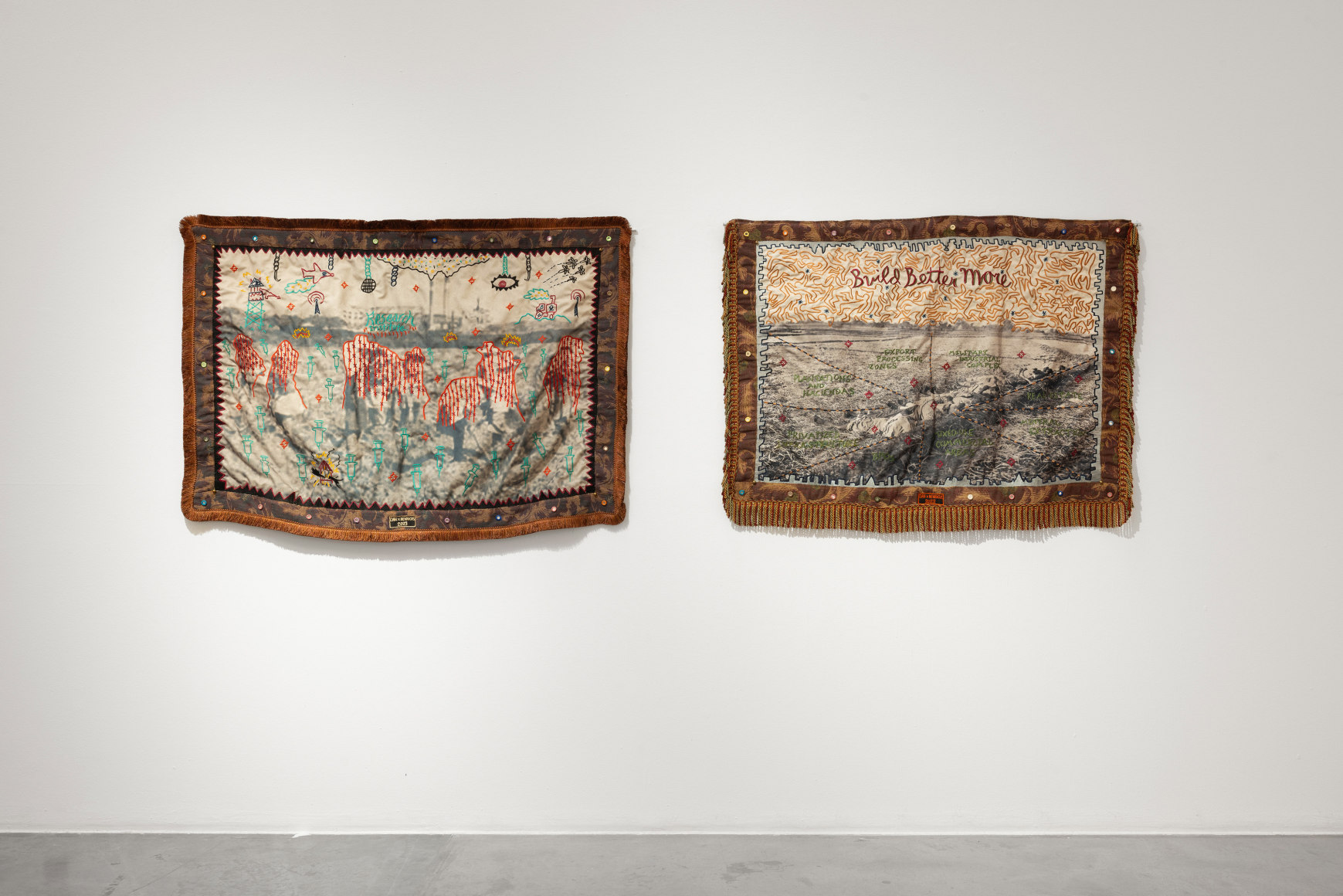 Memory is the Seamstress, Installation view at Green Art Gallery, Dubai, 2023