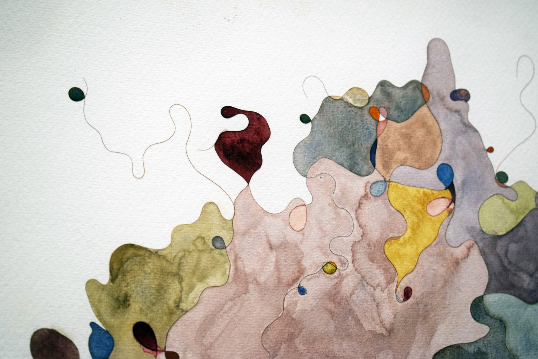 Afra Al Dhaheri, St. Ives Drawing 1&nbsp;(detail), 2019