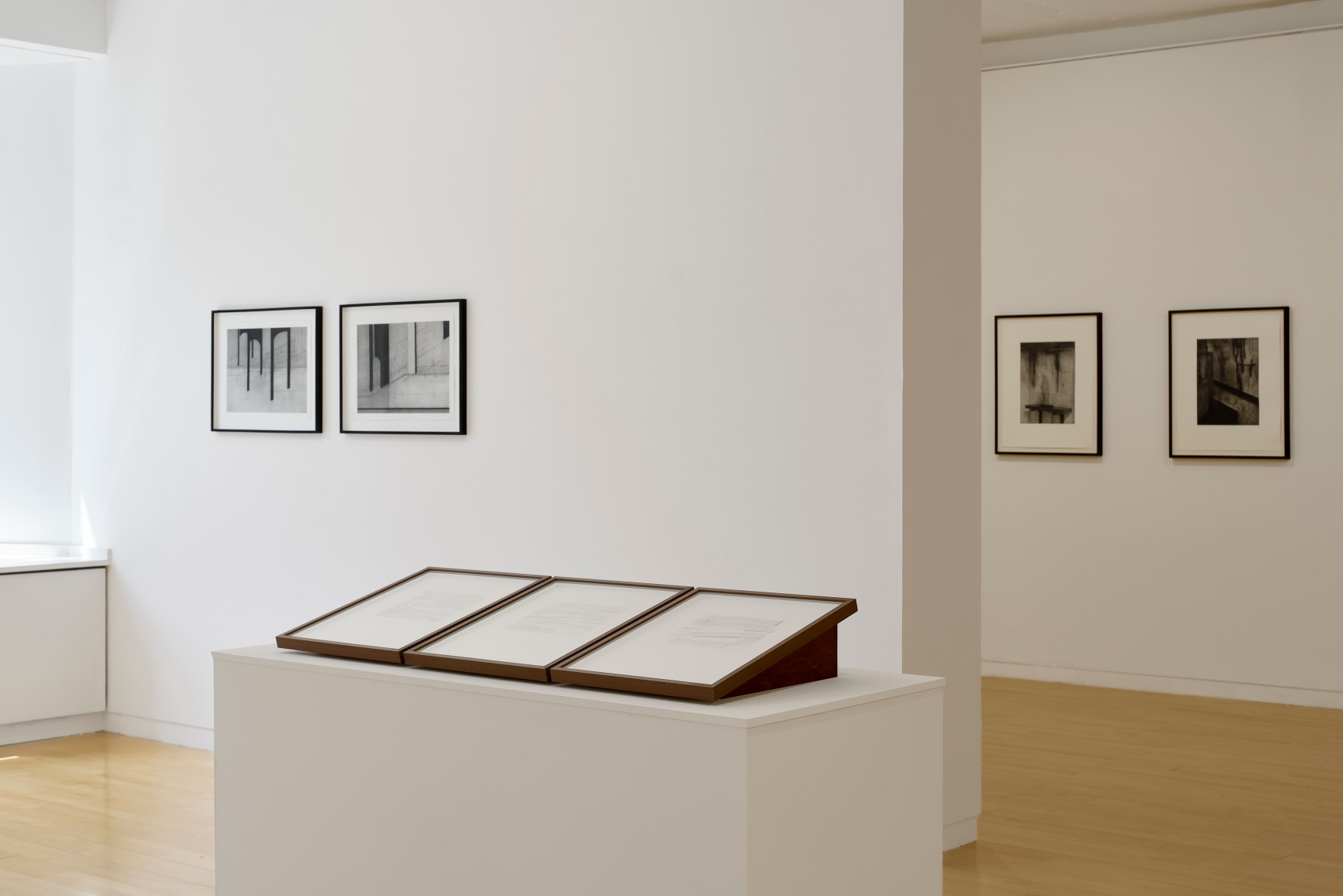 The Weight of Air and Memory, Seher Shah, Installation view at&nbsp;Glasgow Print Studio, Glasgow, Scotland, 2023