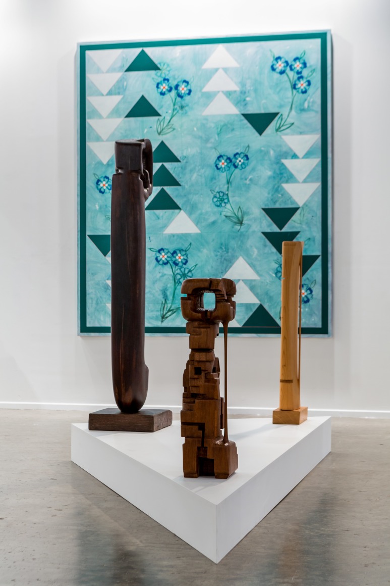 Installation view of Green Art Gallery, Dubai&nbsp;at&nbsp;Art Dubai, 2017