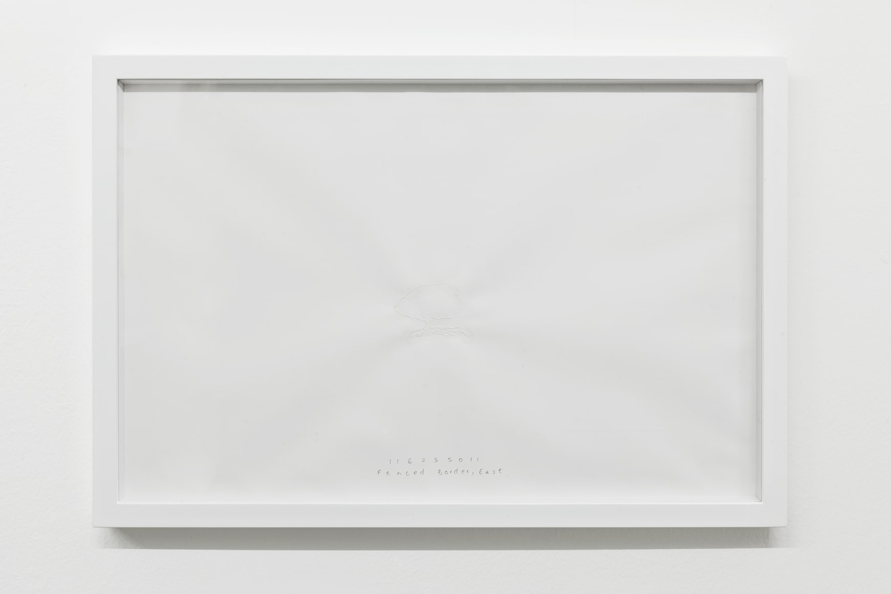 Shilpa Gupta, Mangrove 1:6235011, 2013, Drawing with threads,&nbsp;Ed. of 6