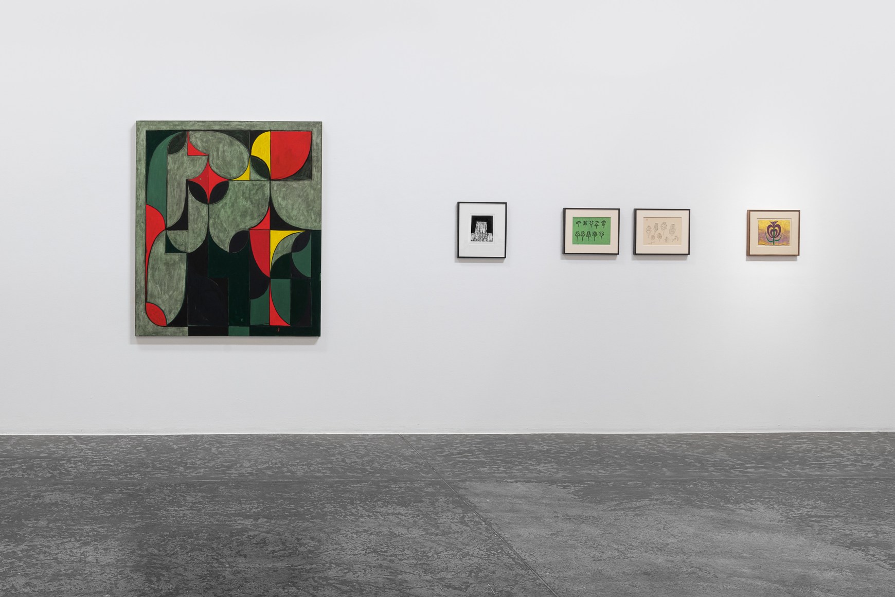 Installation view at Green Art Gallery, Dubai, 2020