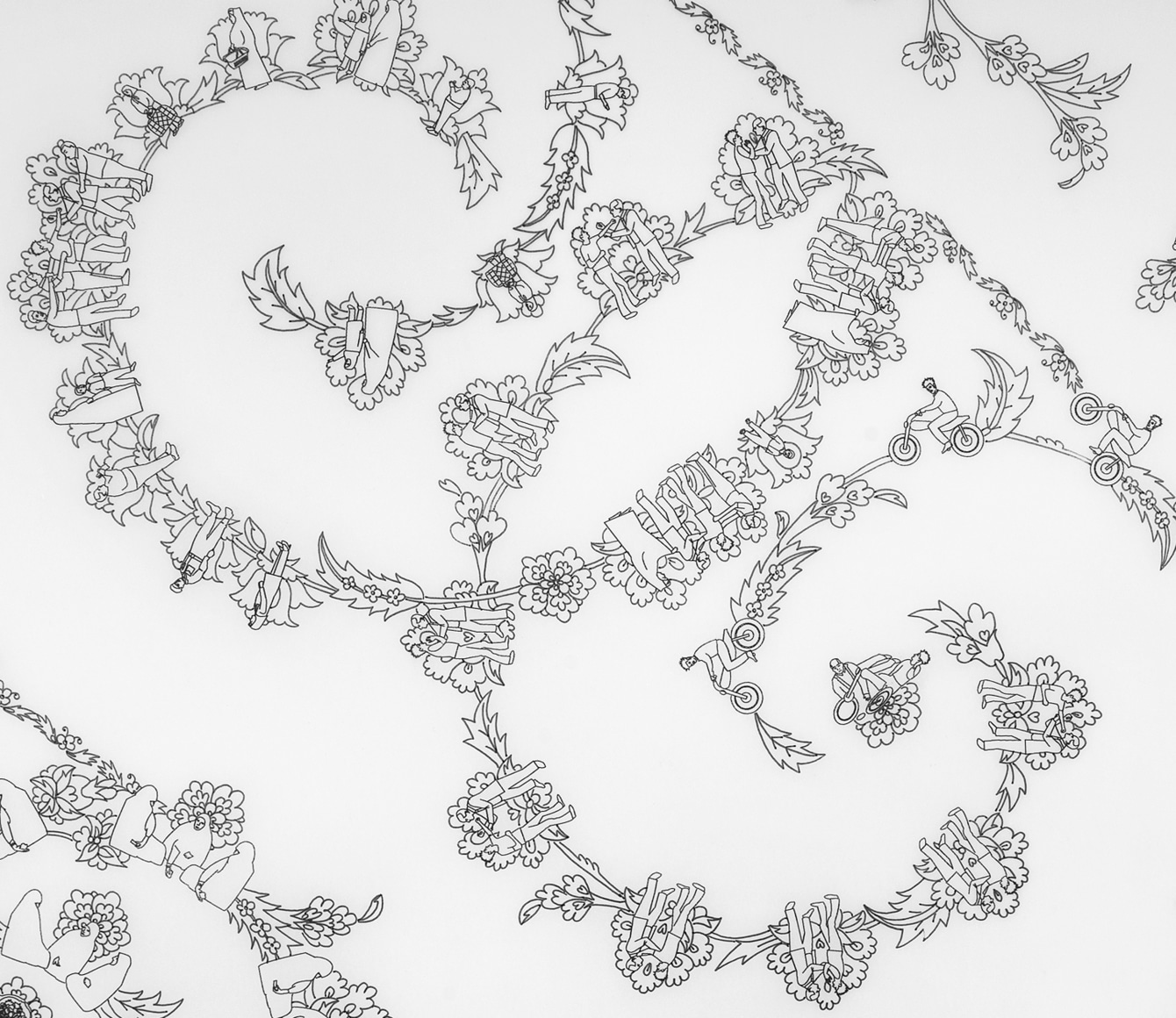 Nazgol Ansarinia,&nbsp;Untitled III, Patterns&nbsp;(detail), 2009