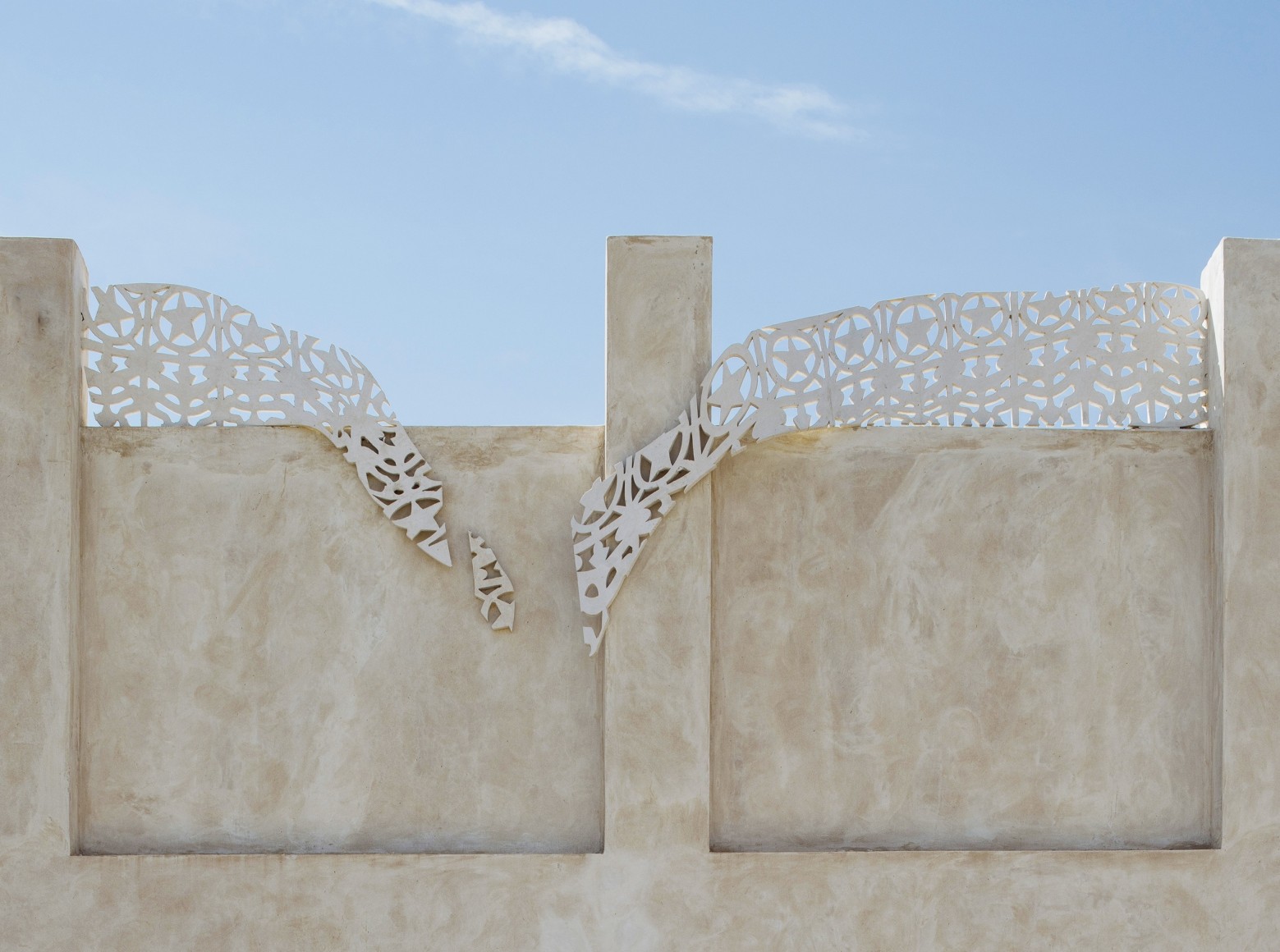 Asma Belhamar, Monuments of Alfreej (detail), 2023