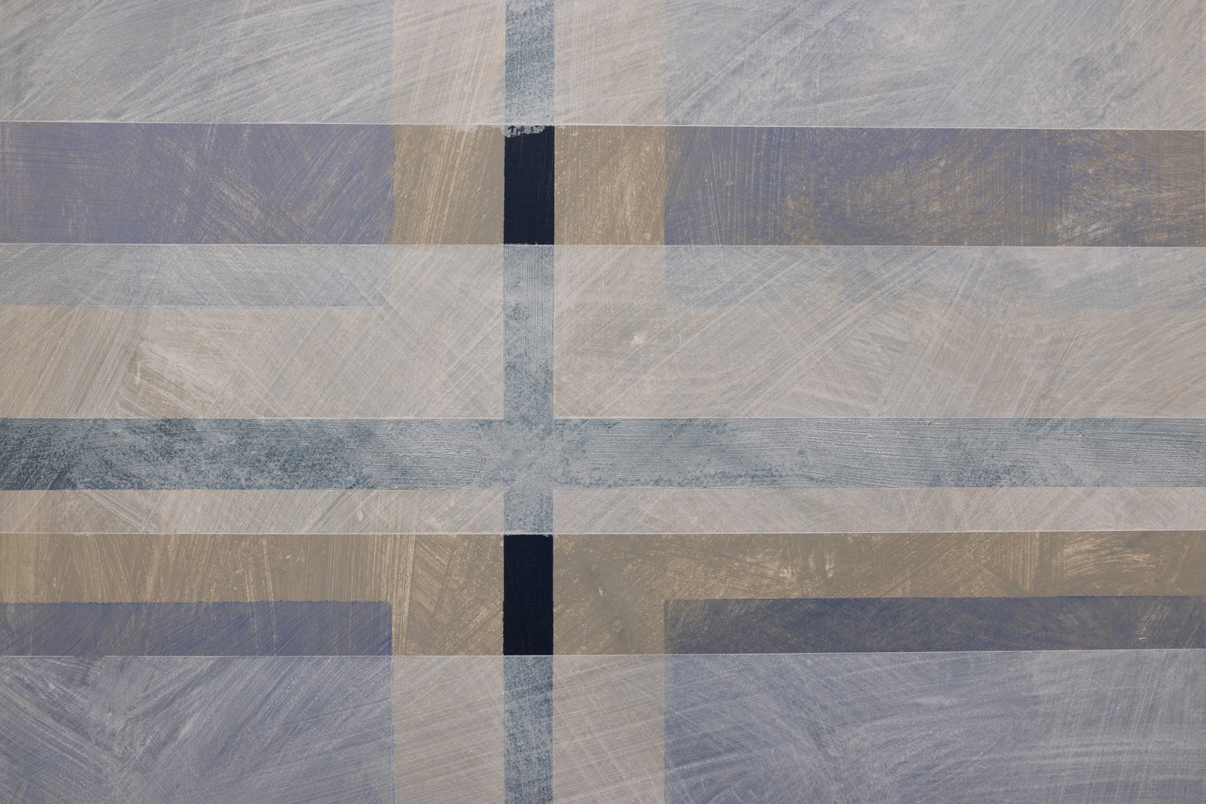 Afra Al Dhaheri, I met a line and we made paintings no. 2 (detail), 2022