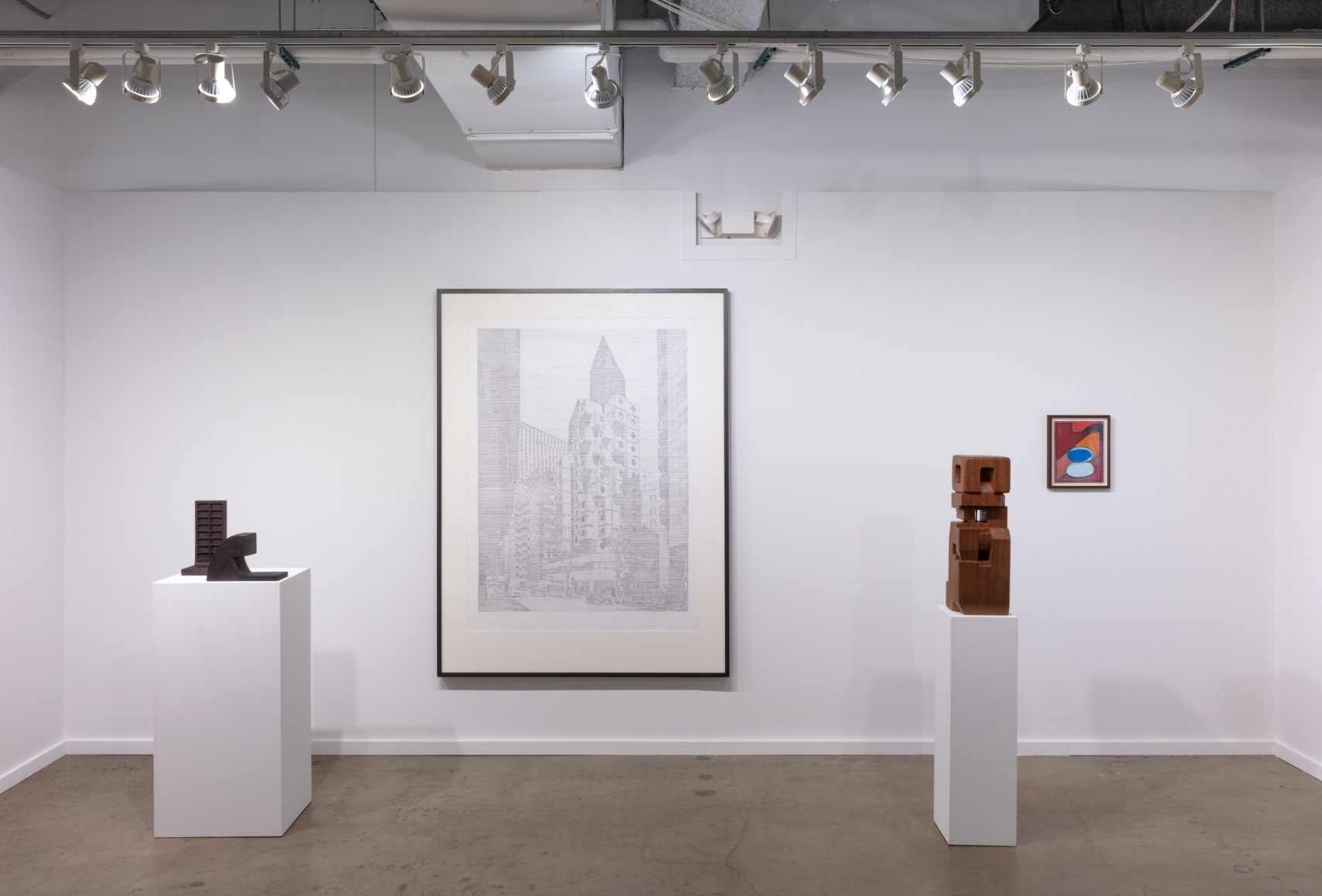 Installation view of Green Art Gallery, Dubai at Dallas Art Fair, 2019