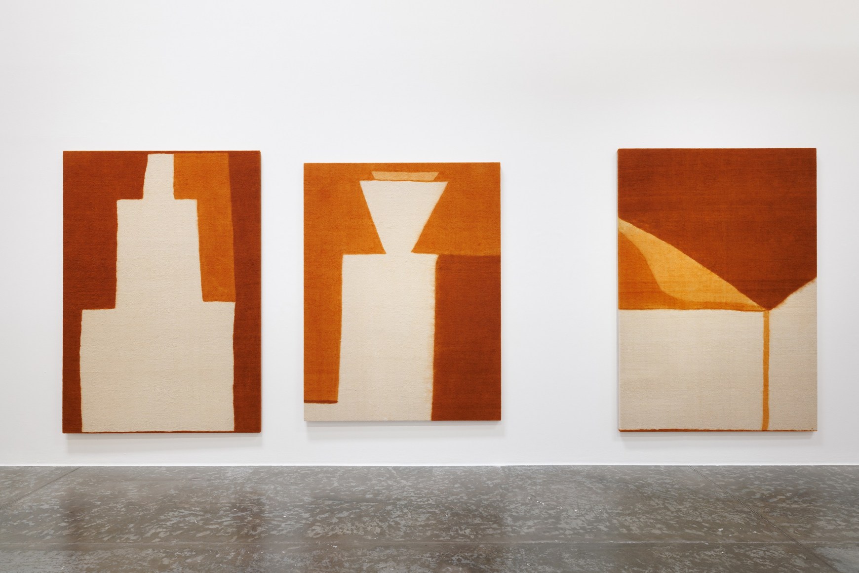 Reverberations: Textile as Echo, curated by Murtaza Vali, Installation view at Green Art Gallery, Dubai, 2024