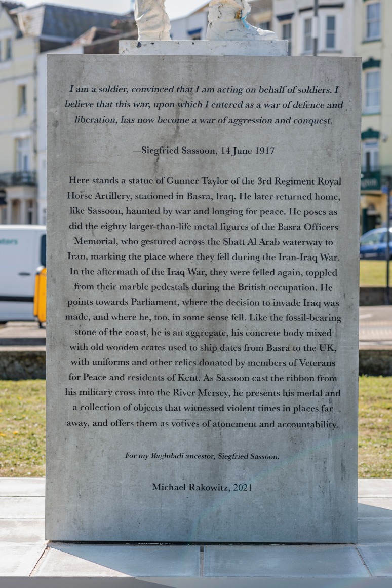 Michael Rakowitz,&nbsp;April is the cruellest month,&nbsp;2021, A Waterfronts commission with Turner Contemporary for England&rsquo;s Creative Coast