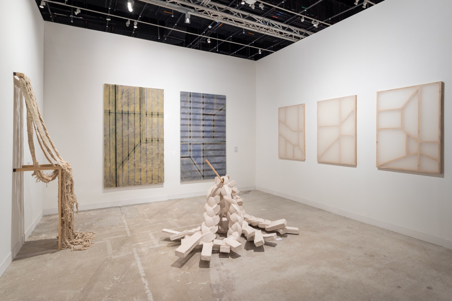 Installation view of Green Art Gallery at Abu Dhabi Art, Manarat Al Saadiyat, Abu Dhabi, 2022