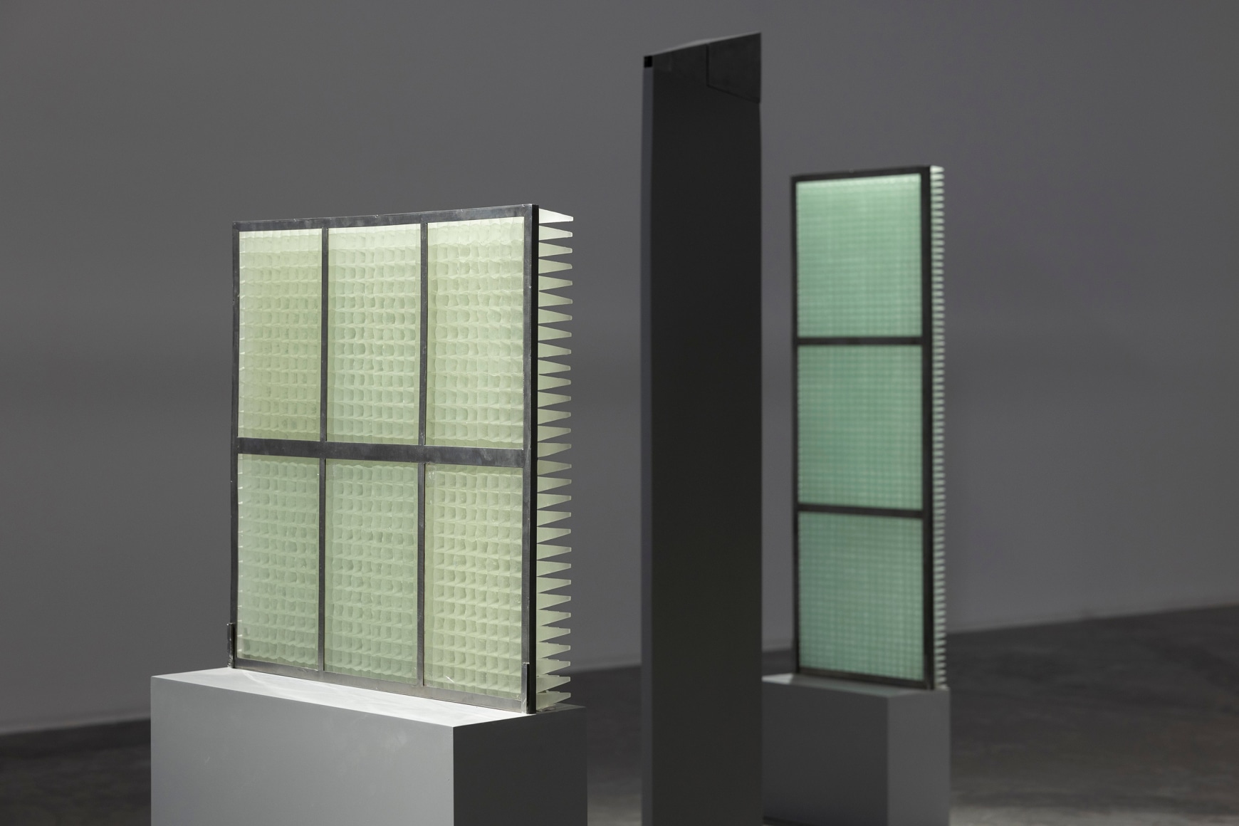 Instruments of Viewing and Obscurity, Nazgol Ansarinia, Installation view at Green Art Gallery, Dubai, 2025