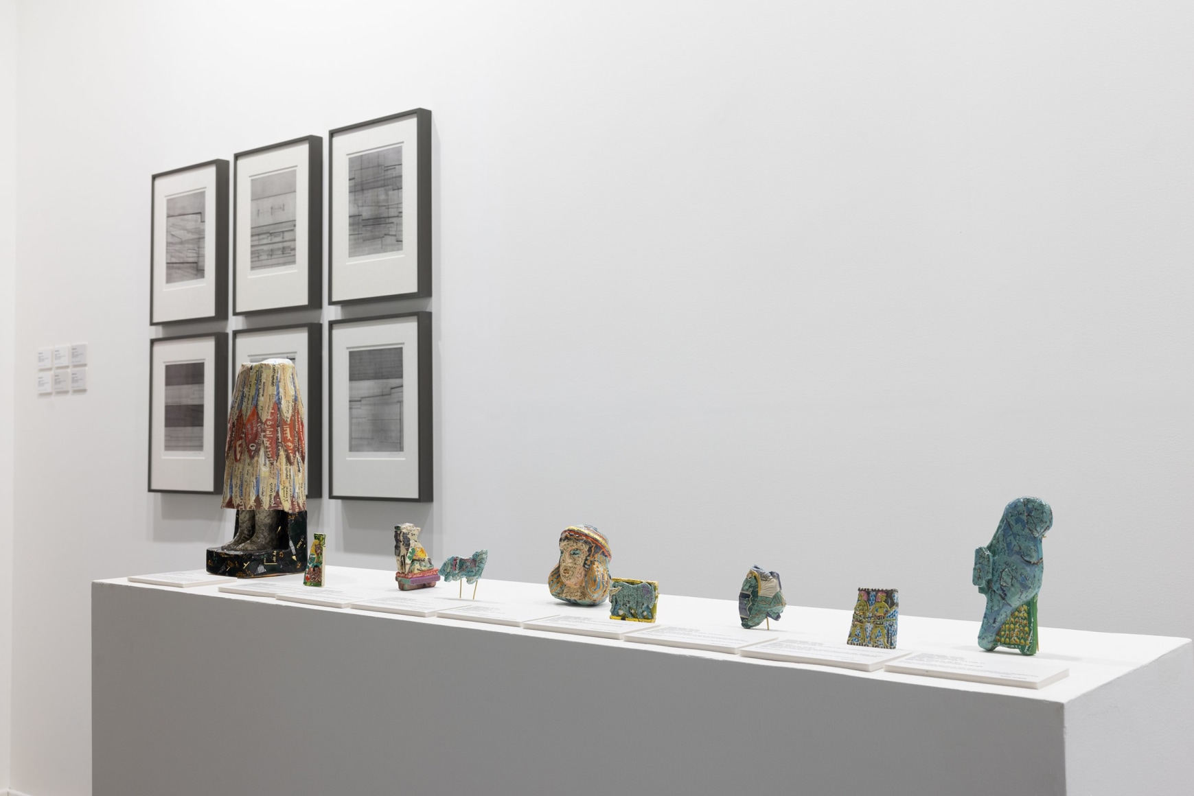 Installation view of Green Art Gallery at Art Dubai 2023