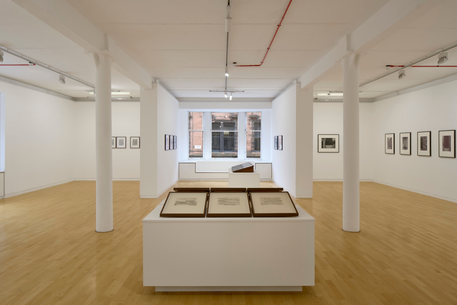The Weight of Air and Memory, Seher Shah, Installation view at&nbsp;Glasgow Print Studio, Glasgow, Scotland, 2023