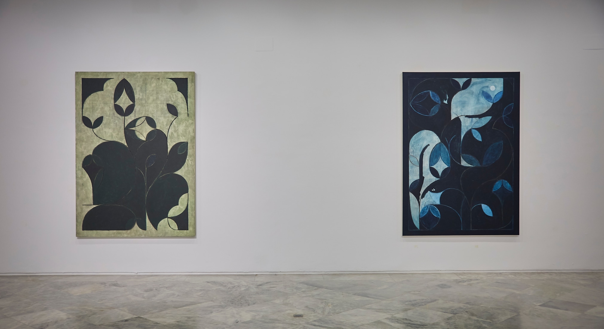 Kamrooz Aram, Installation view at&nbsp;Desorientalismos, Centro Andaluz de Arte Contempor&aacute;neo, Seville, Spain, 2020