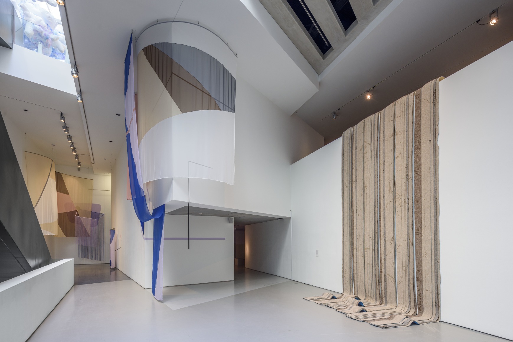 Hera B&uuml;y&uuml;ktaşcıyan, Like an Avalanche Started by a Gentle Push, 2023, Installation view at&nbsp;A Permanent Nostalgia for Departure: A rehearsal on legacy with Zaha Hadid.&nbsp;Curated by Maite Borjabad L&oacute;pez-Pastor