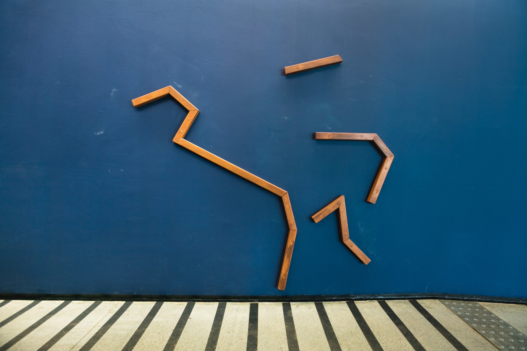 Ana Mazzei: Corpo Parede, Installation at Museum of Modern Art of S&atilde;o Paulo, S&atilde;o Paulo, Brazil, 2018