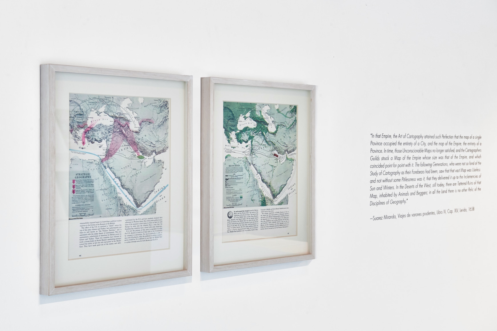 Installation view at Green Art Gallery, Dubai, UAE, 2021