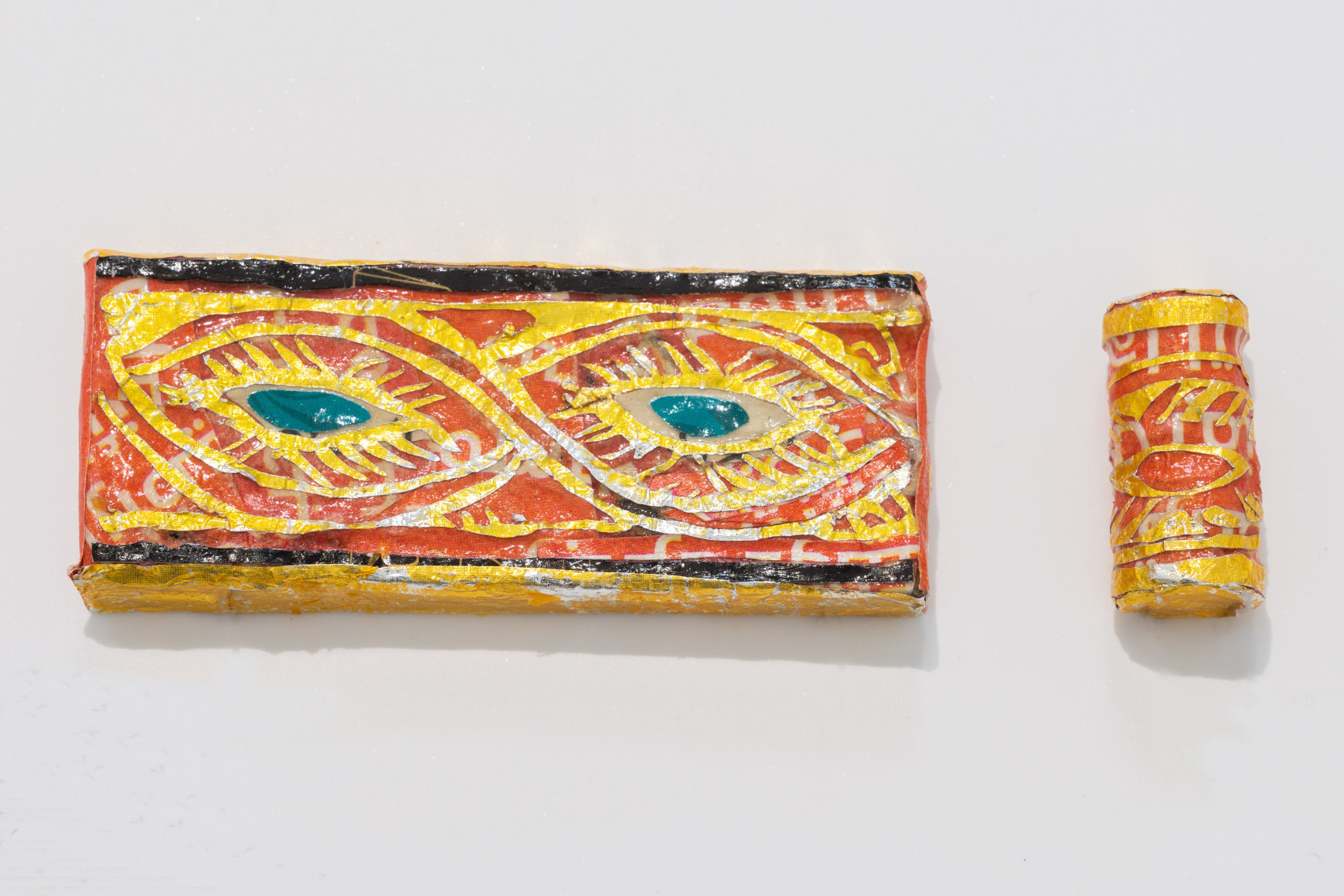 Michael Rakowitz, The invisible enemy should not exist (cylinder seals) (detail), 2022