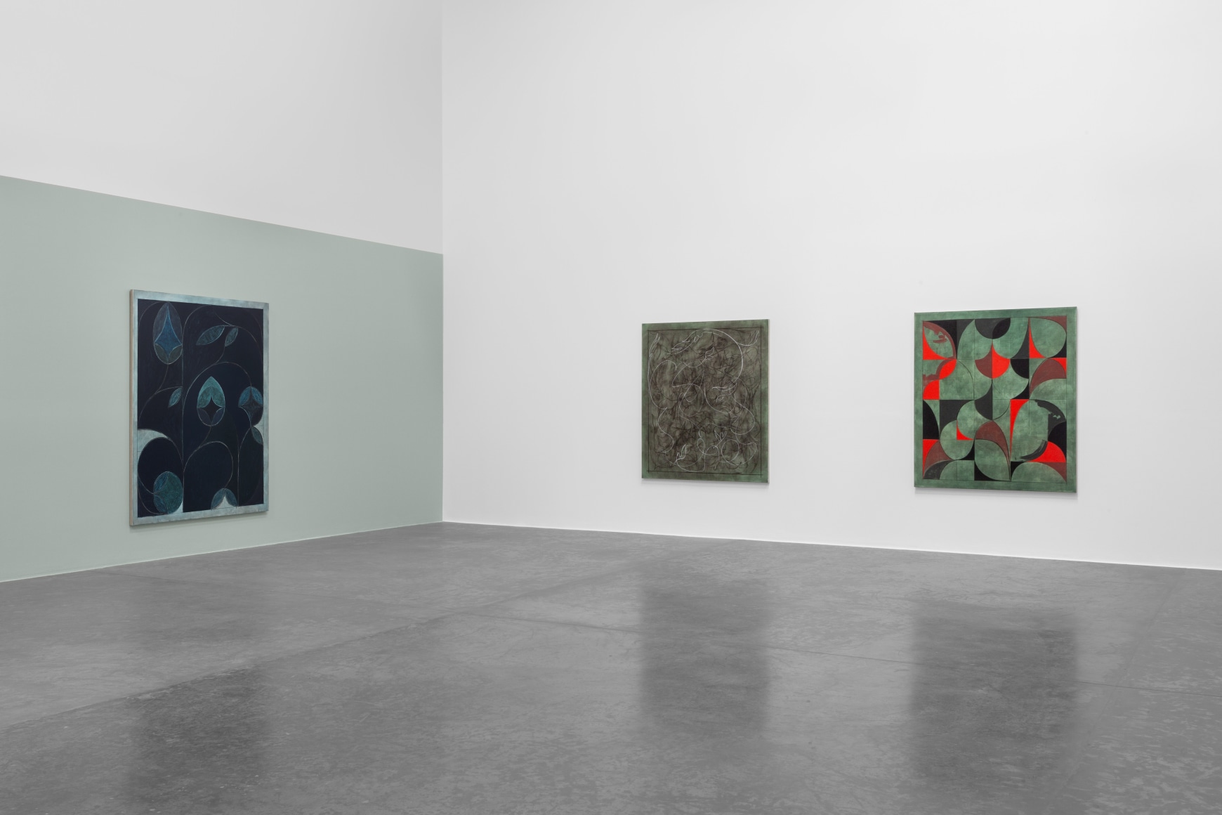 Arabesque, Kamrooz Aram, Installation view at Green Art Gallery, Dubai, 2019