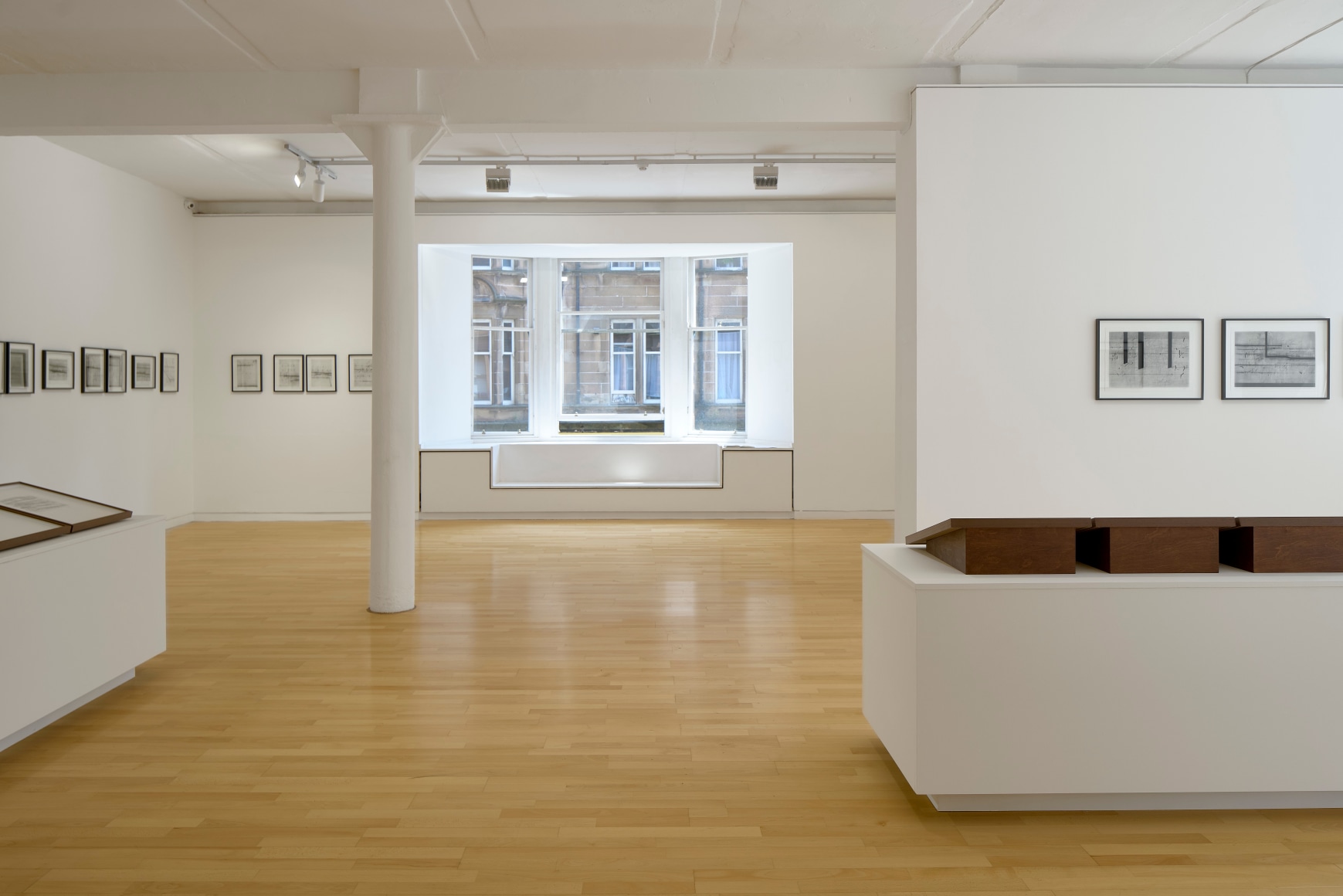The Weight of Air and Memory, Seher Shah, Installation view at&nbsp;Glasgow Print Studio, Glasgow, Scotland, 2023
