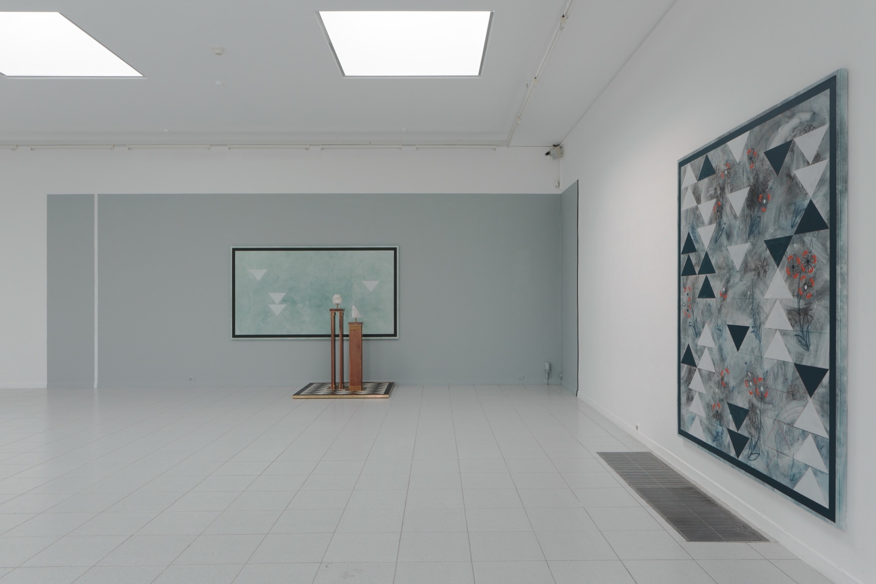 Ornament for Indifferent Architecture,&nbsp;Kamrooz Aram, Installation view at&nbsp;Museum Dhondt-Dhaenens, Deurle, Belgium,&nbsp;2017