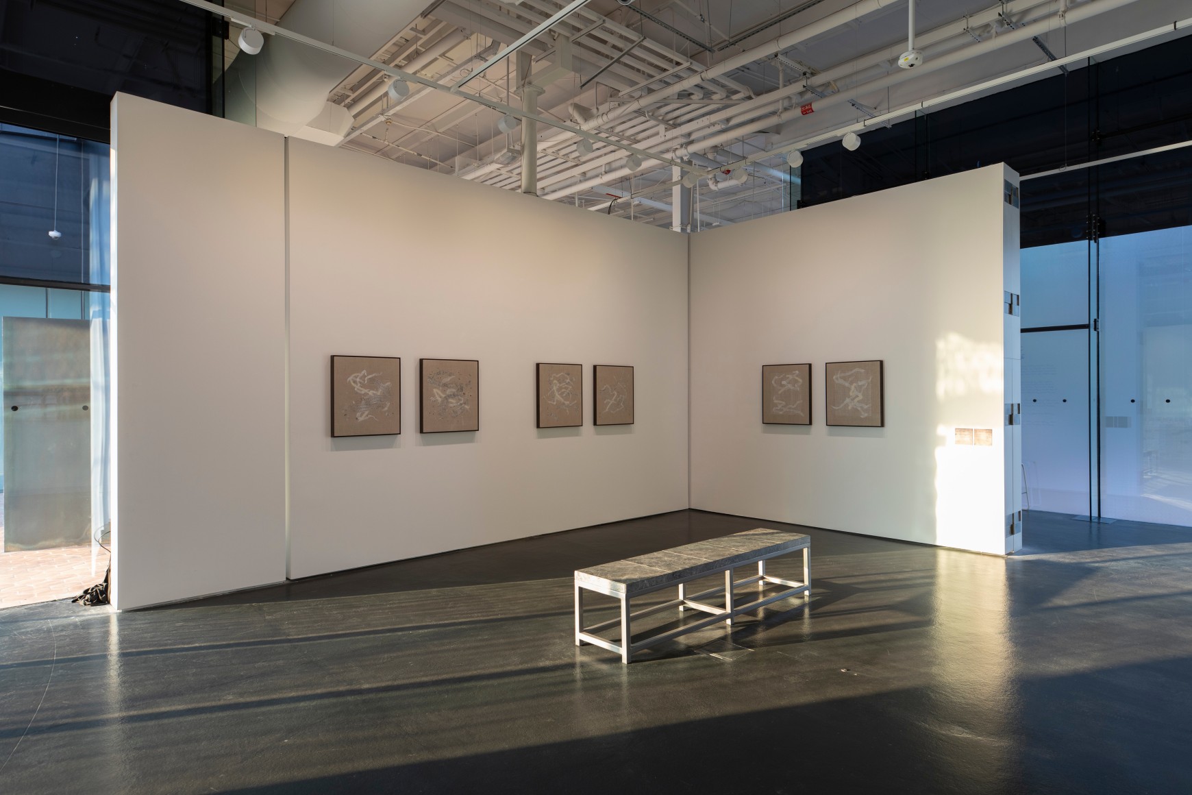 Solid Void, Asma Belhamar, Installation view at 421, Abu Dhabi, UAE, 2023
