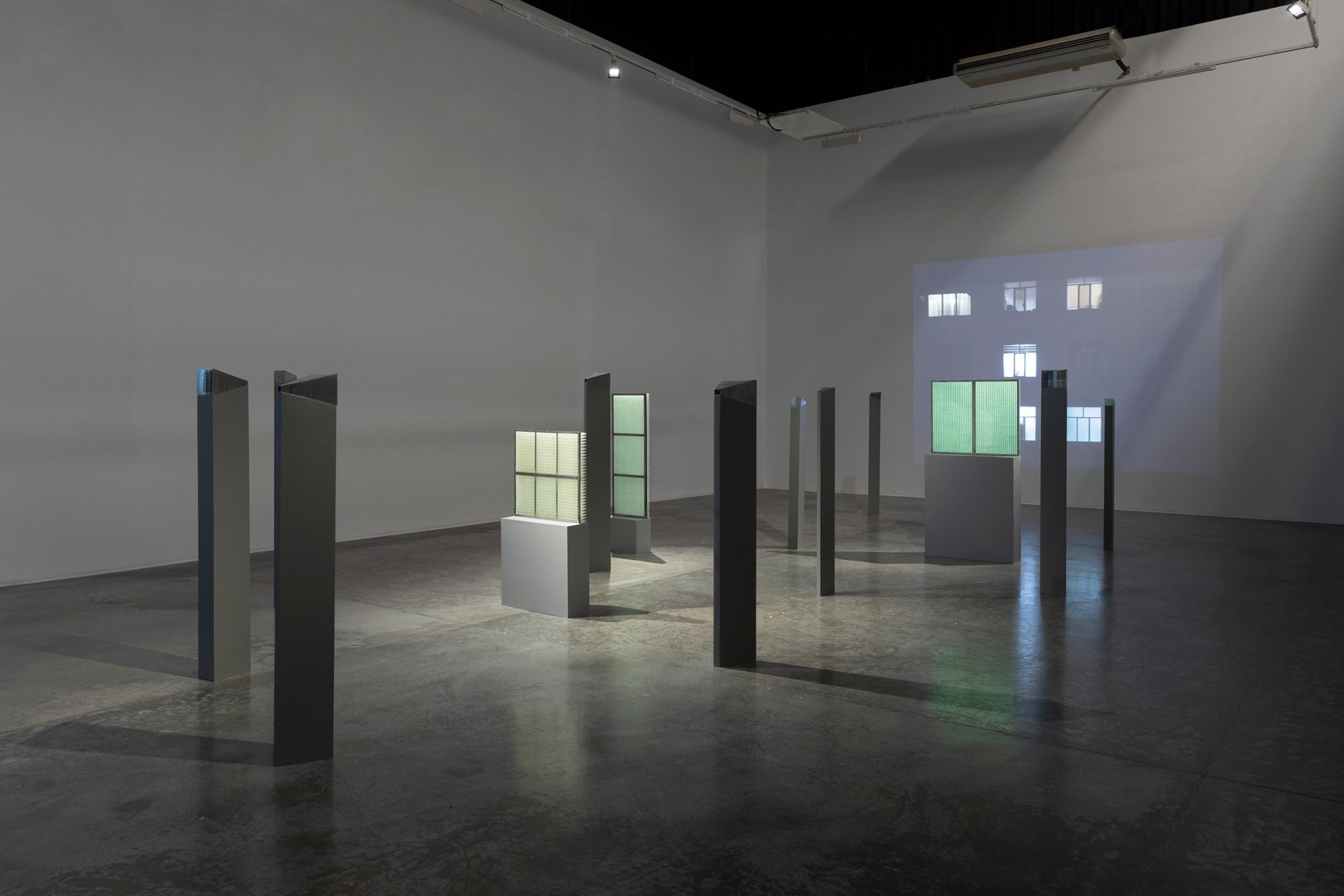 Instruments of Viewing and Obscurity, Nazgol Ansarinia, Installation view at Green Art Gallery, Dubai, 2025