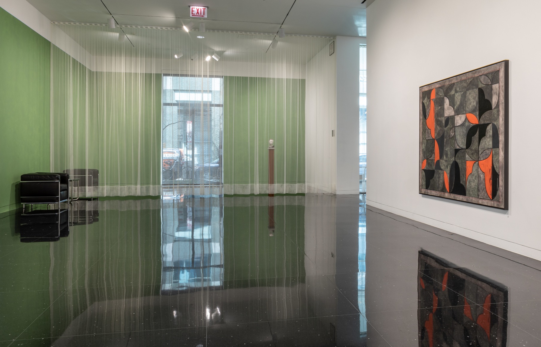 Kamrooz Aram: Privacy, An Exhibition, Installation view at The Arts Club of Chicago, Chicago, IL, 2022