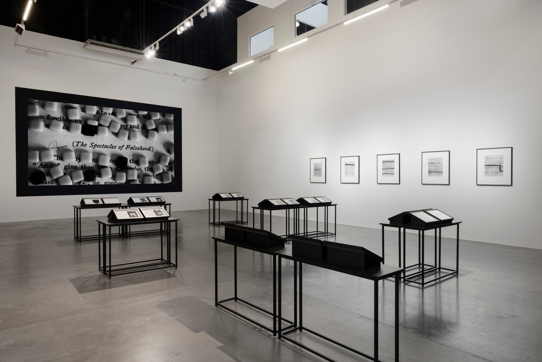 Hera B&uuml;y&uuml;ktaşcıyan and Seher Shah, A Line of Foreign Verses, Installation view at Green Art Gallery, Dubai, 2023