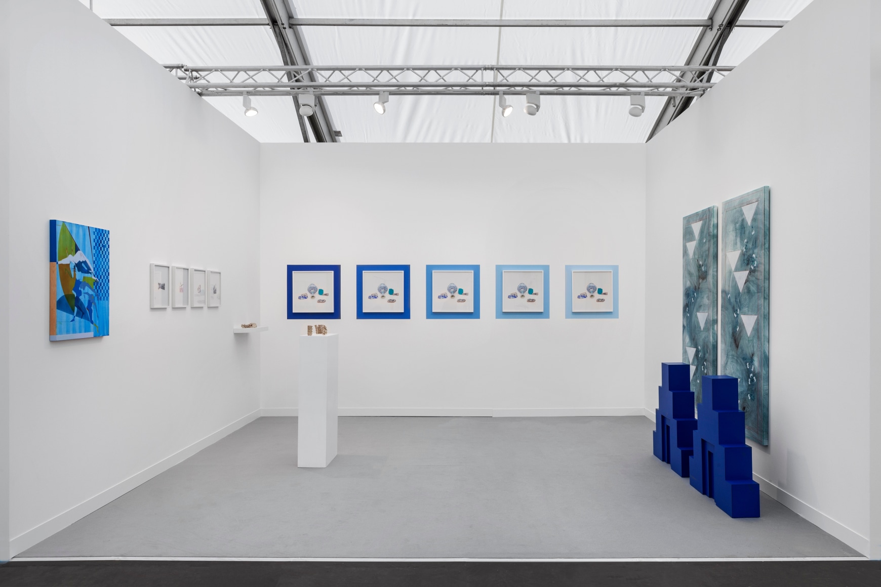 Installation view of Green Art Gallery, Dubai&nbsp;at Frieze London, 2018