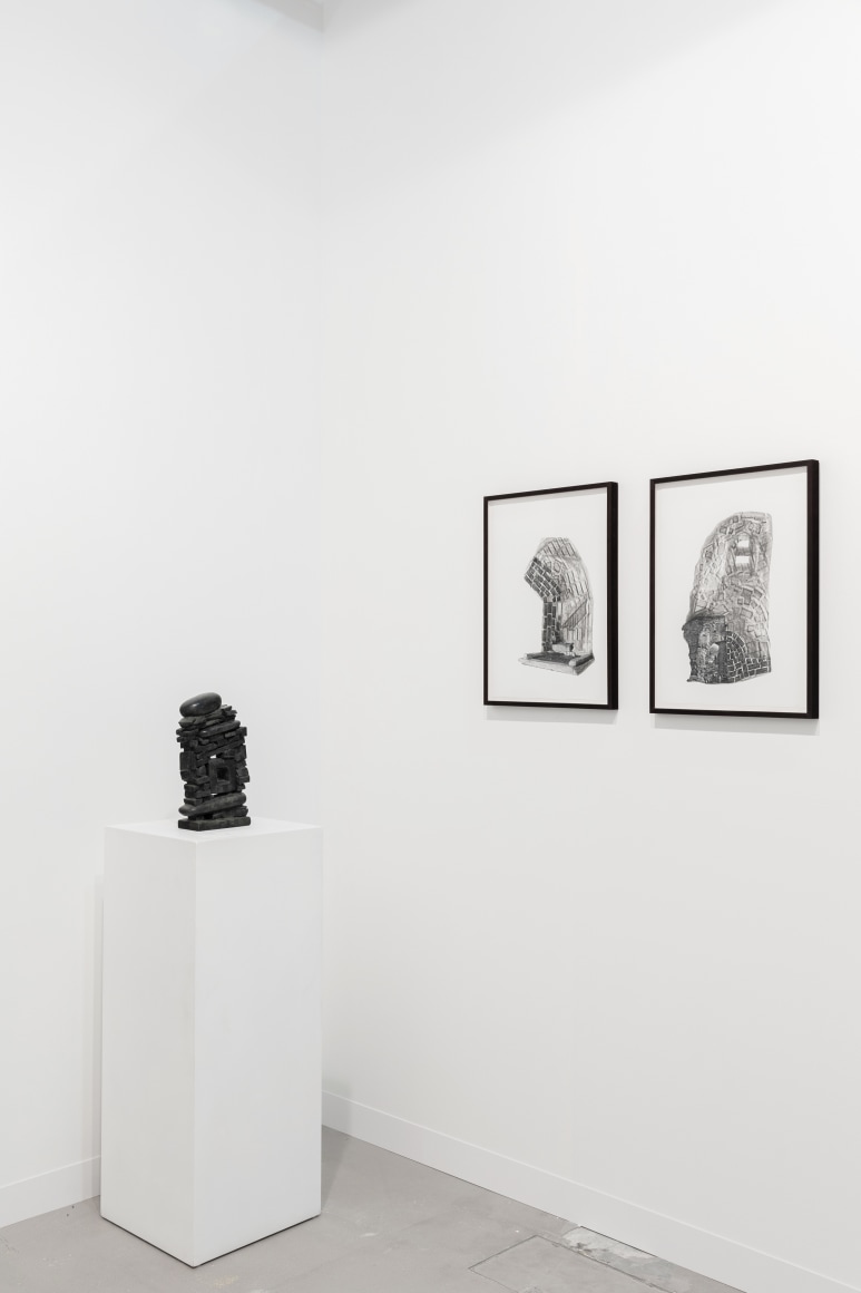 Installation view of Green Art Gallery, Dubai at Abu Dhabi Art 2021