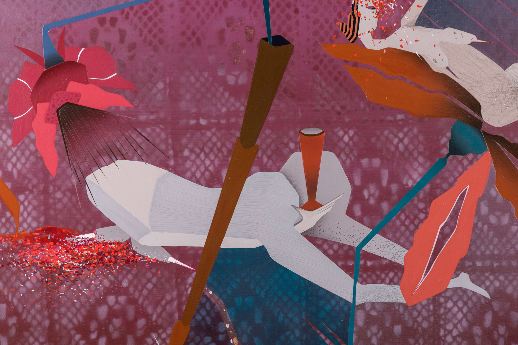 Maryam Hoseini, Memory House (detail), 2022