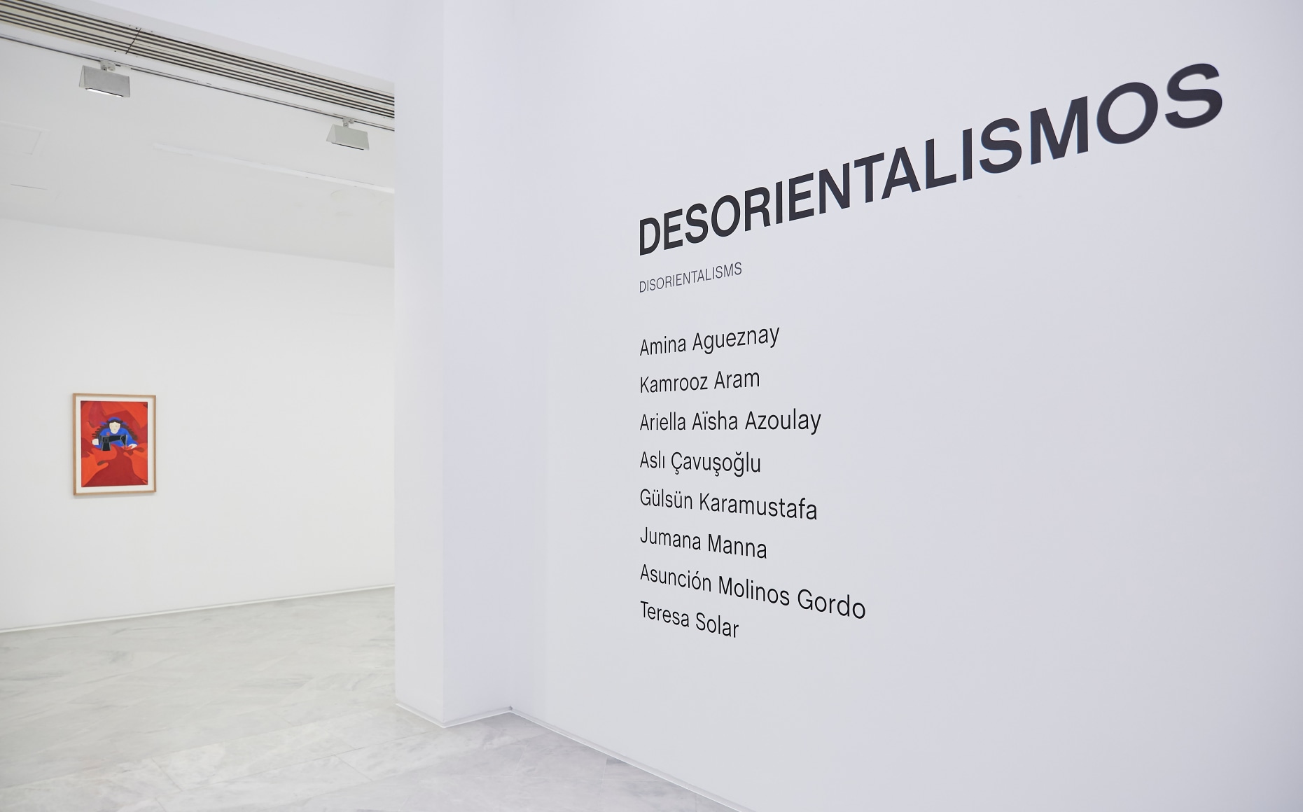 Installation view at&nbsp;Desorientalismos, Centro Andaluz de Arte Contempor&aacute;neo, Seville, Spain, 2020.