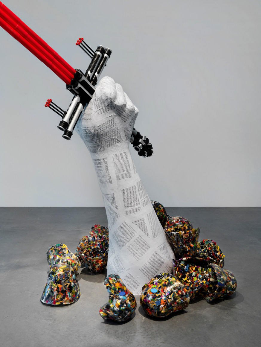 Michael Rakowitz,&nbsp;The worst condition is to pass under a sword which is not one&rsquo;s own (detail),&nbsp;2009