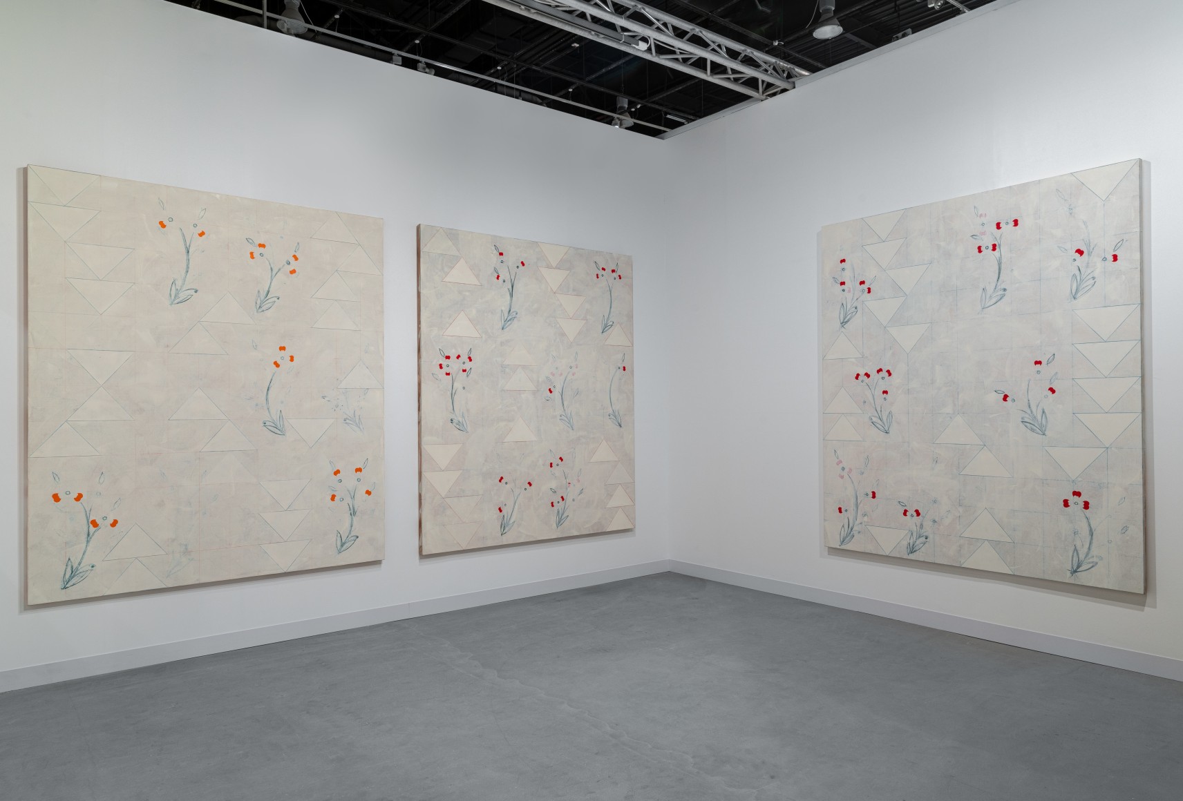 Installation view of Green Art Gallery, Dubai at&nbsp;Abu Dhabi Art, 2019