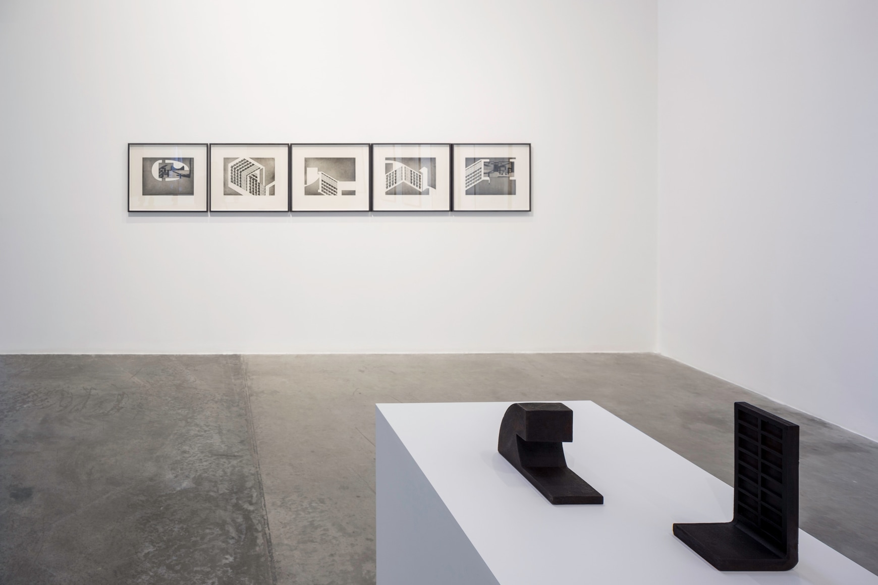 The Lightness of Mass, Seher Shah, Installation view at Green Art Gallery, Dubai, 2016