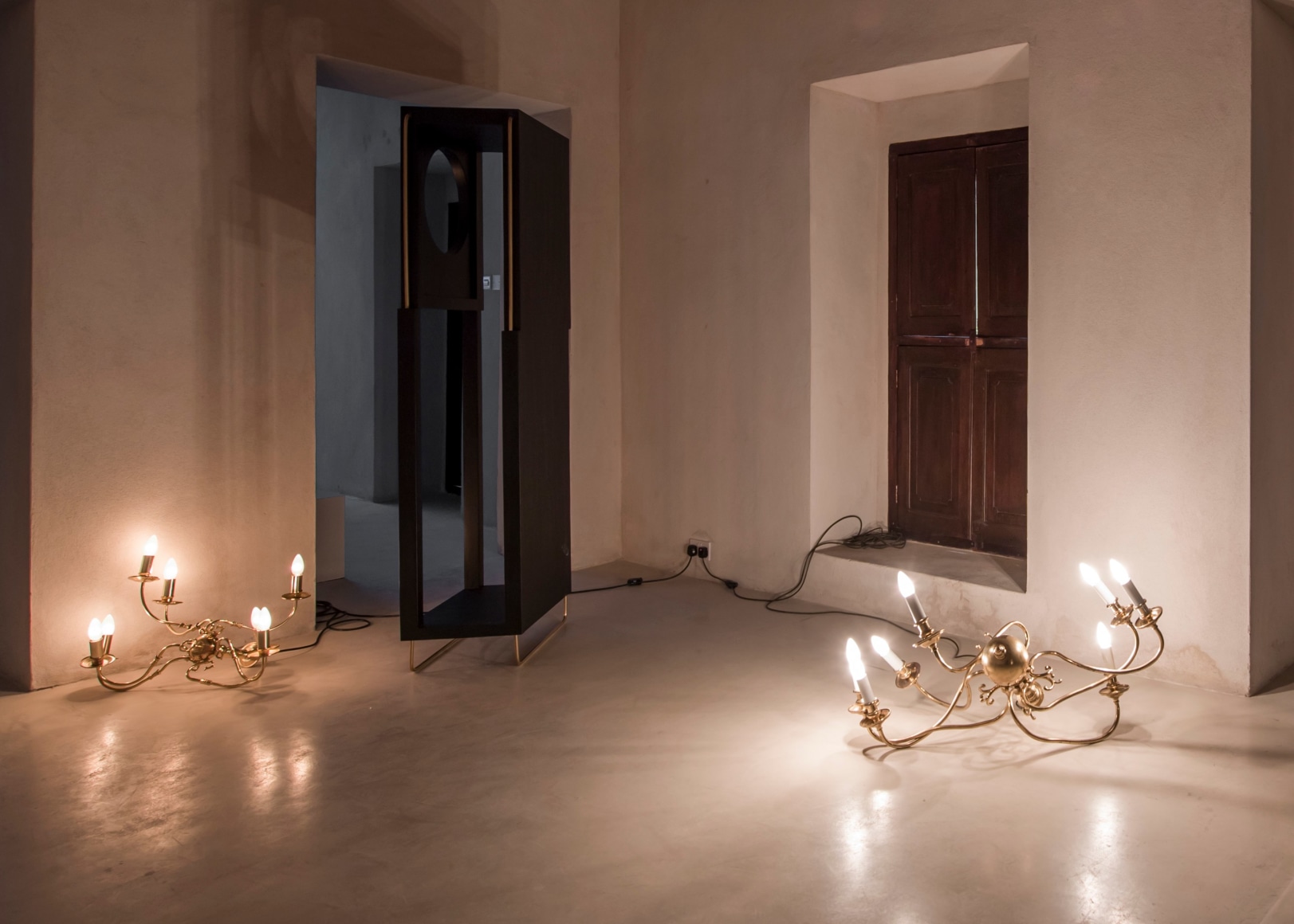 Shadi Habib Allah, Installation view at&nbsp;Tamawuj, Sharjah Biennial 13,&nbsp;Sharjah, UAE, 2017