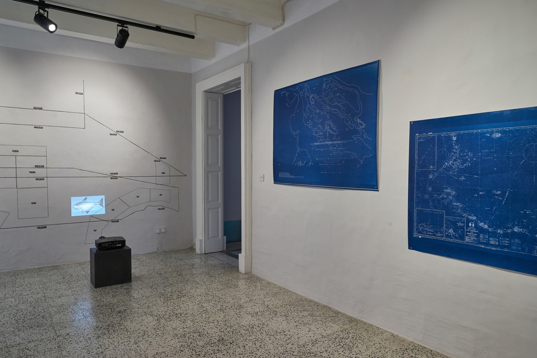 Rossella Biscotti, Three Works and A Script, Installation view at&nbsp;Blitz Valletta, Malta, 2019