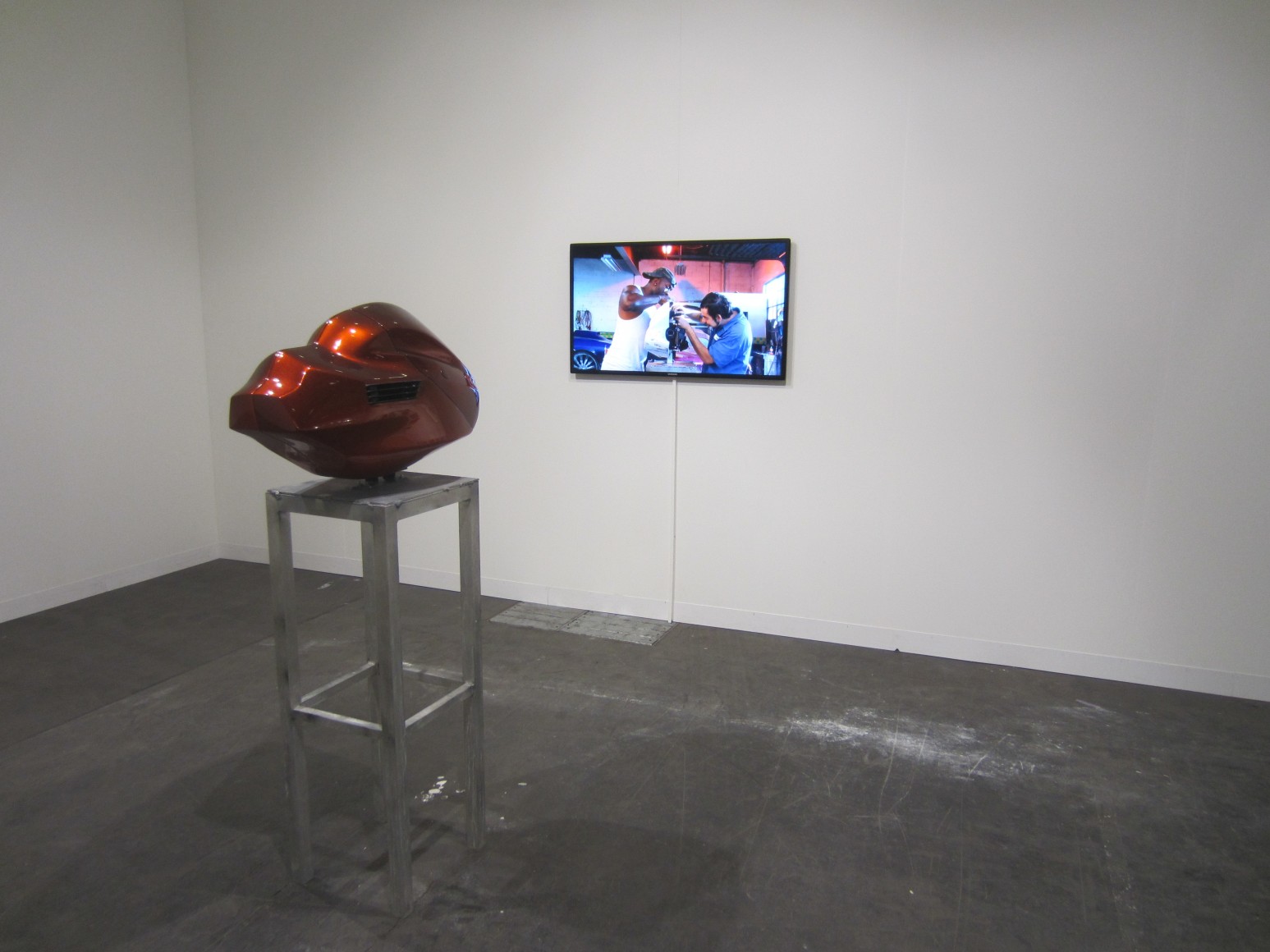 Installation view of Green Art Gallery, Dubai at&nbsp;Art Basel Statements,&nbsp;2012