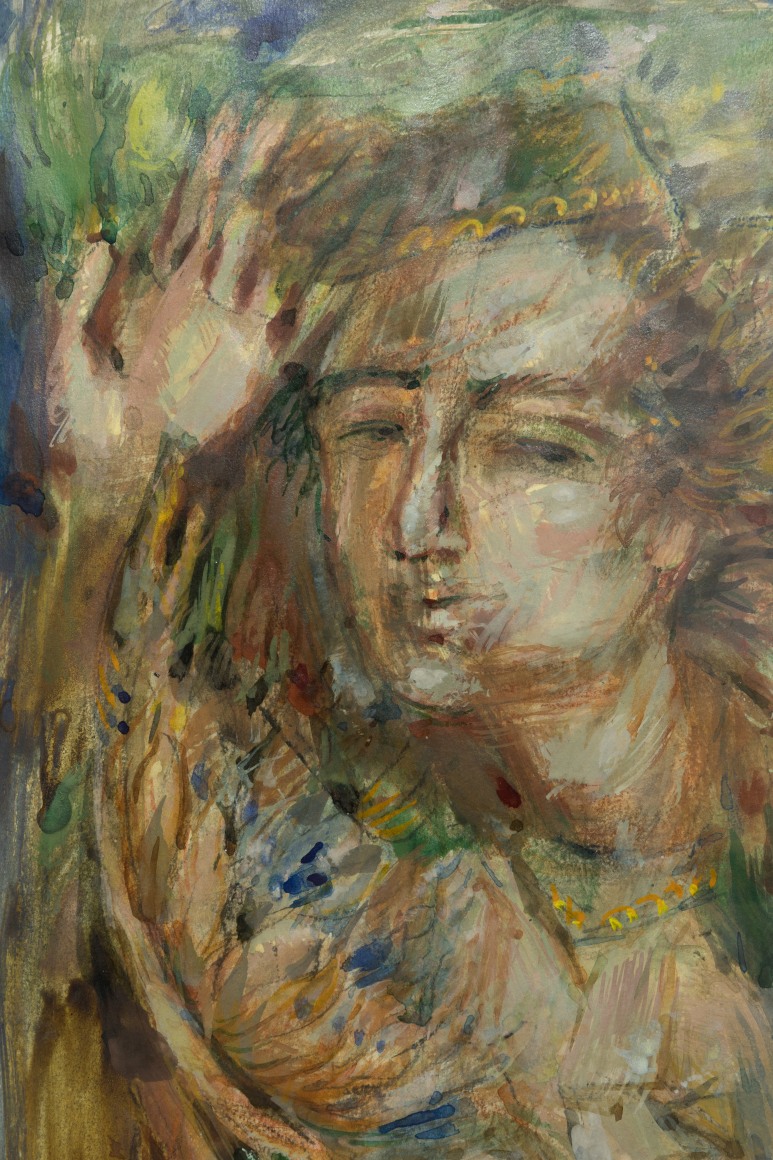 Elias Zayat,&nbsp;After the Deluge, Angel in Movement II (detail), 2014