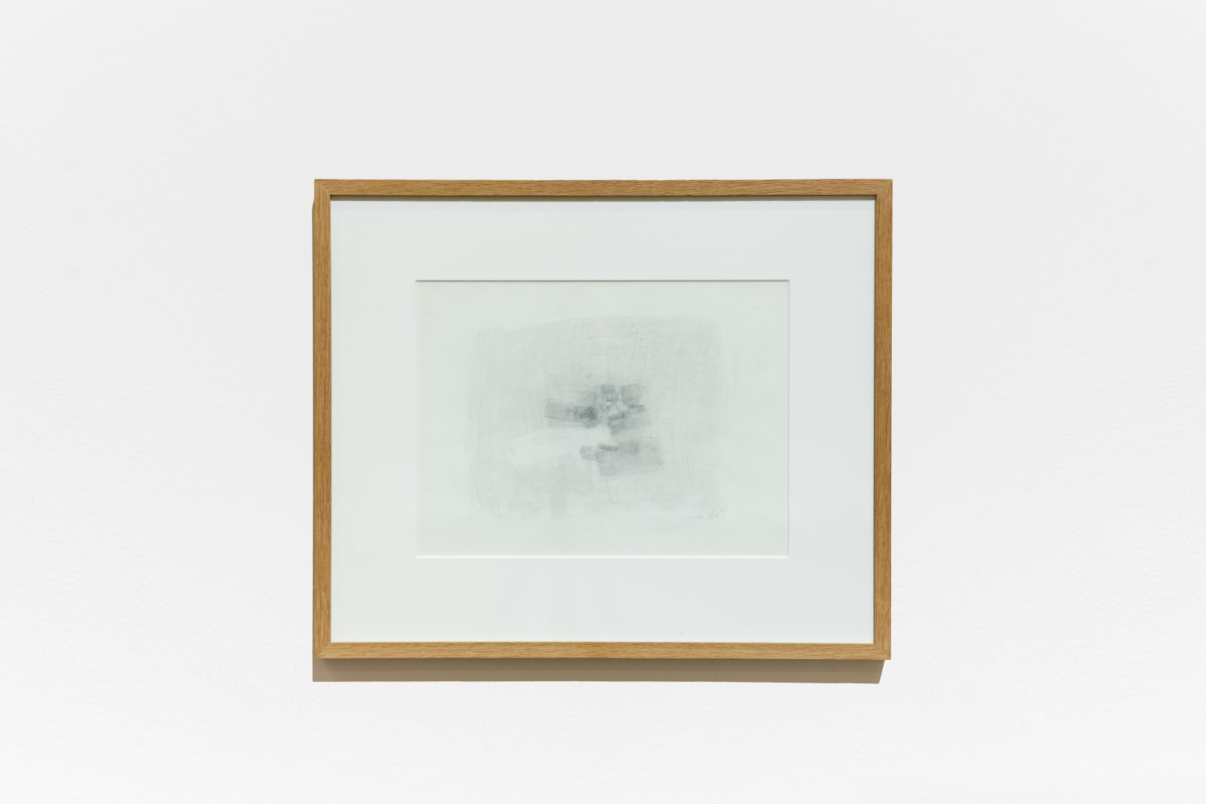 Chaouki Choukini, Lieu 3, 1995, Pencil on paper, 24 x 32 cm